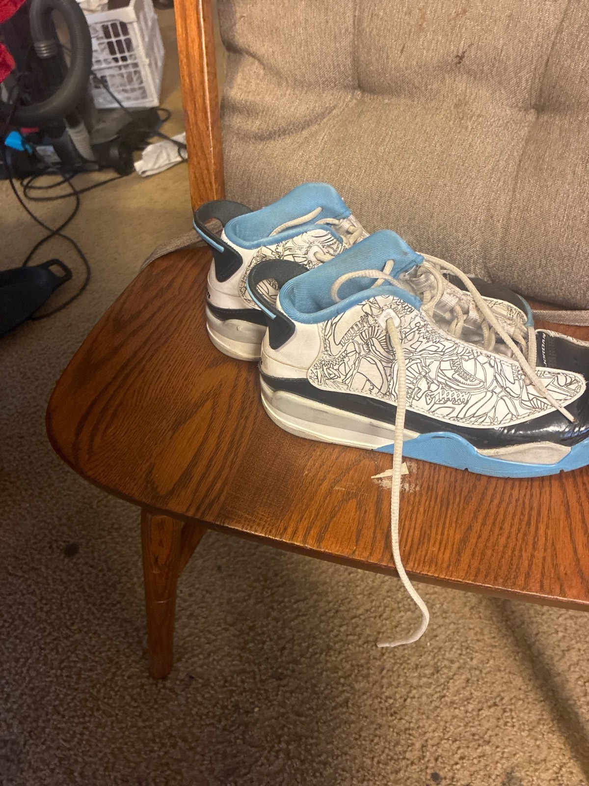 Nike air jordans dub zero sz1Y