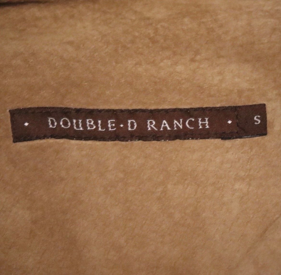 Double D Ranch Genuine Suede Leather Western Shirt Jacket