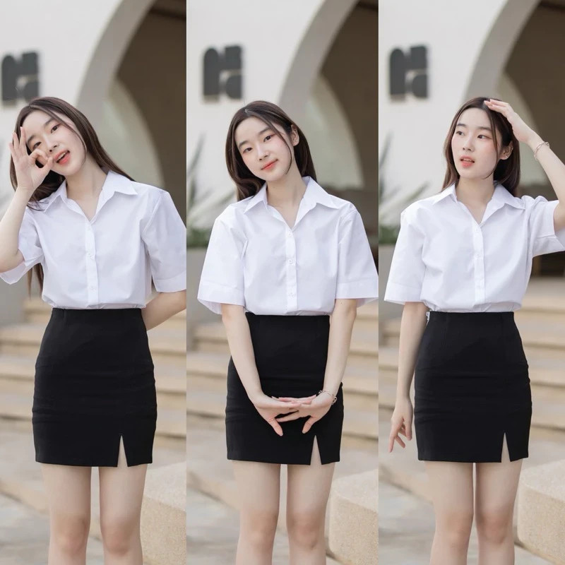 The Alluring Thai University Uniform – Elegant, Confident, with a Playful Twist