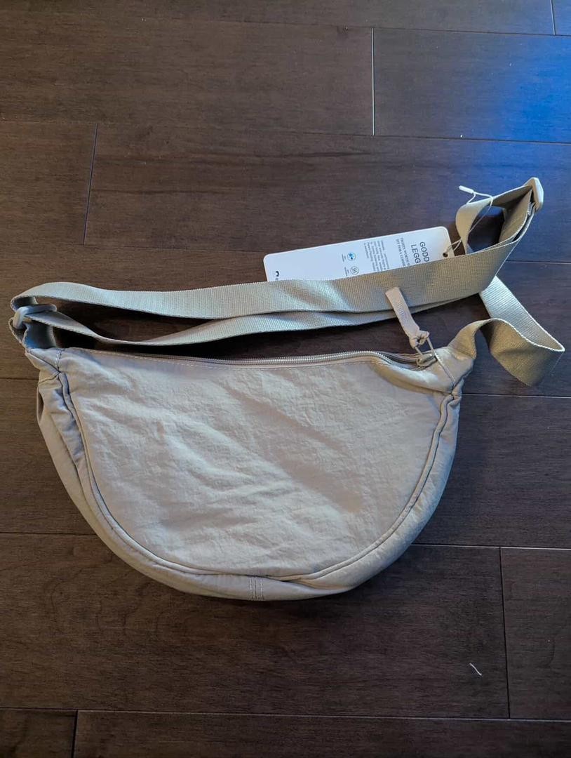Canvas Zip Pouch | Cream White | NWT