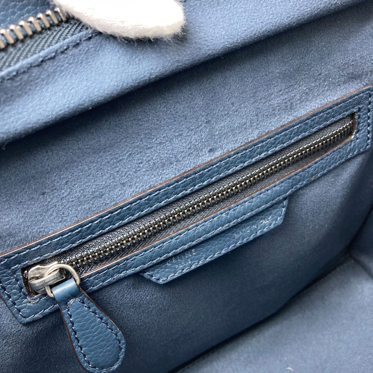 CELINE Luggage micro Tote Bag Calf Ladies [Used]