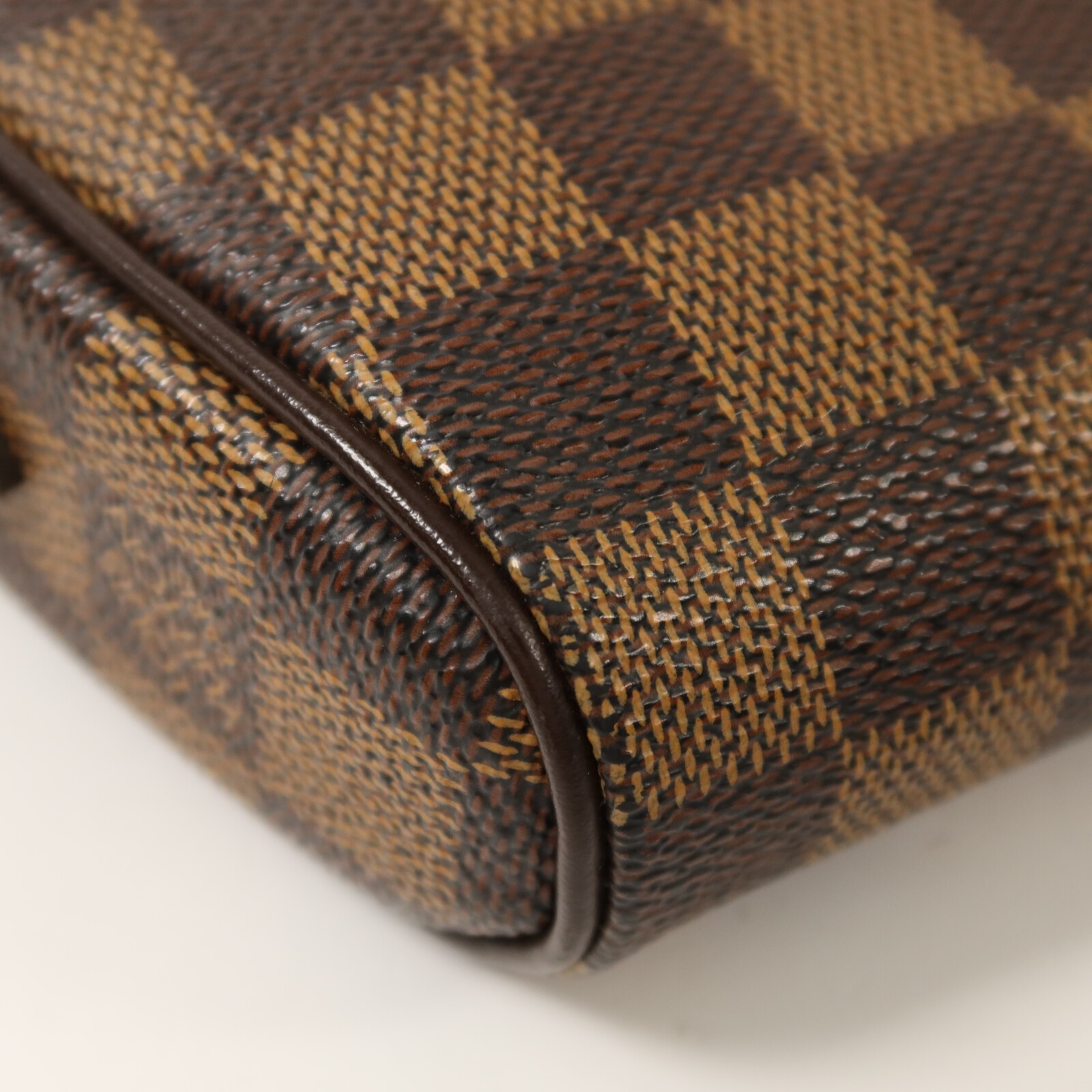 LOUIS VUITTON LV GHW Pochette Ipanema Shoulder Bag N51296 Damier Brown