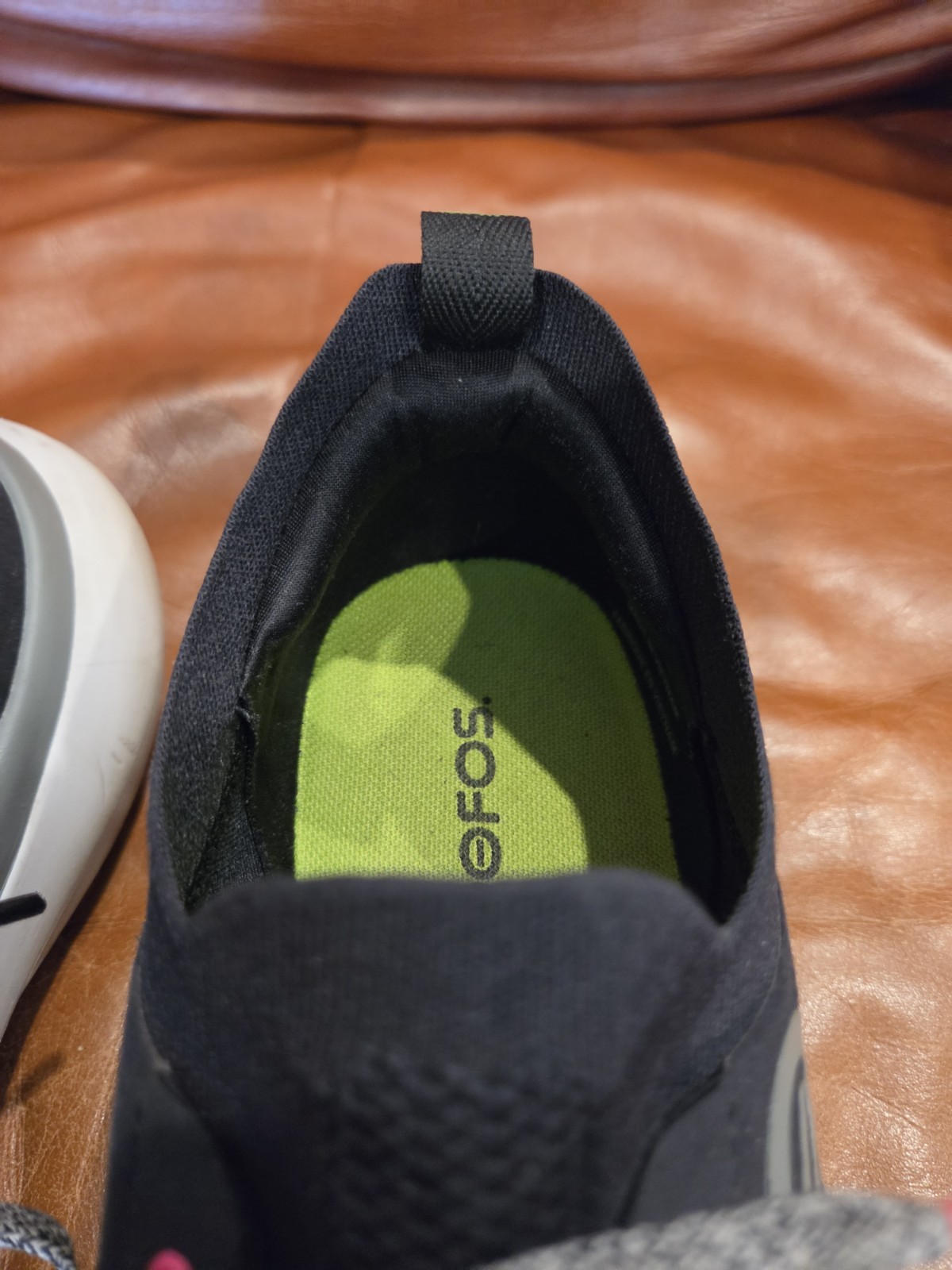 OOFOS OOMY STRIDE RECOVERY Sneakers Womens 11 Black Gray OOFOAM TECHNOLOGY