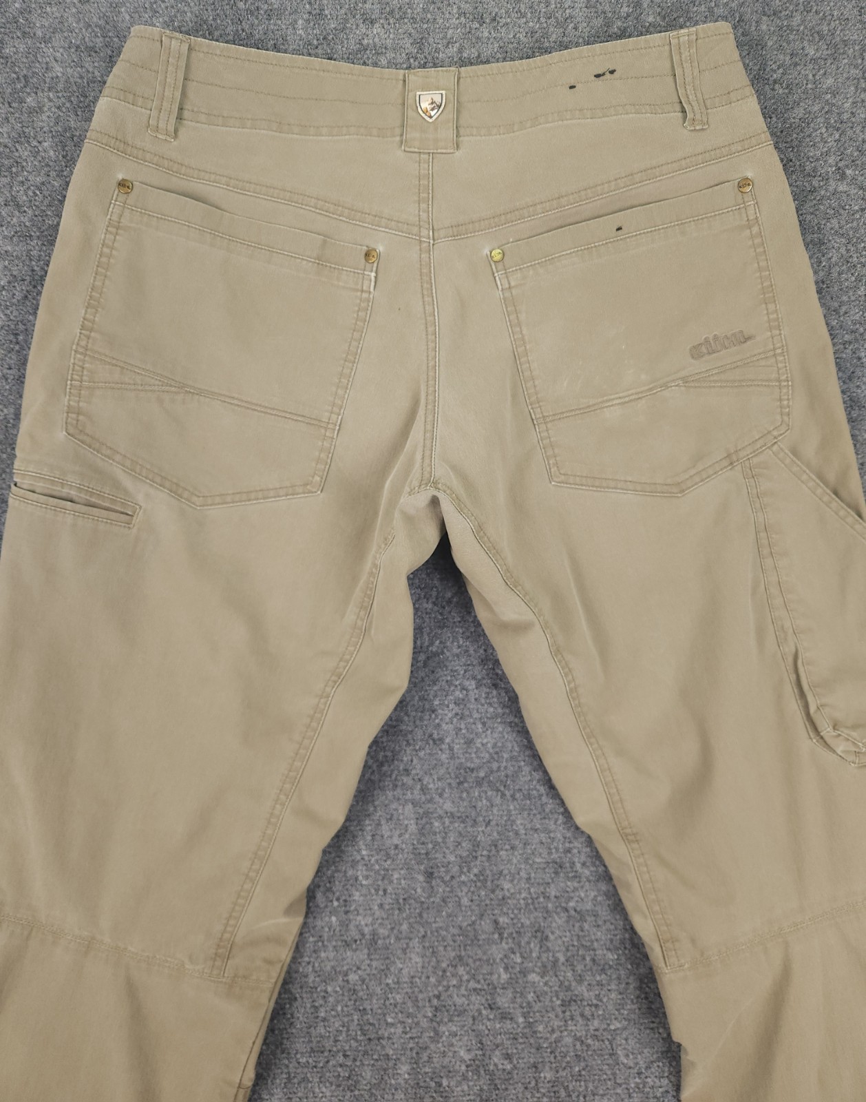 KUHL Revolvr UberKUHL Stretch Pants Men’s 32×32 Khaki Hiking Outdoor Casual…
