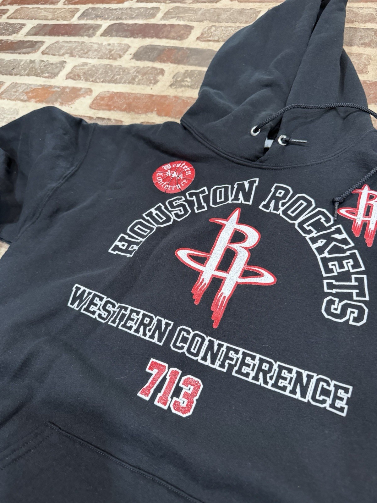 Houston Rockets Western Conference 713 Hoodie Black Size M