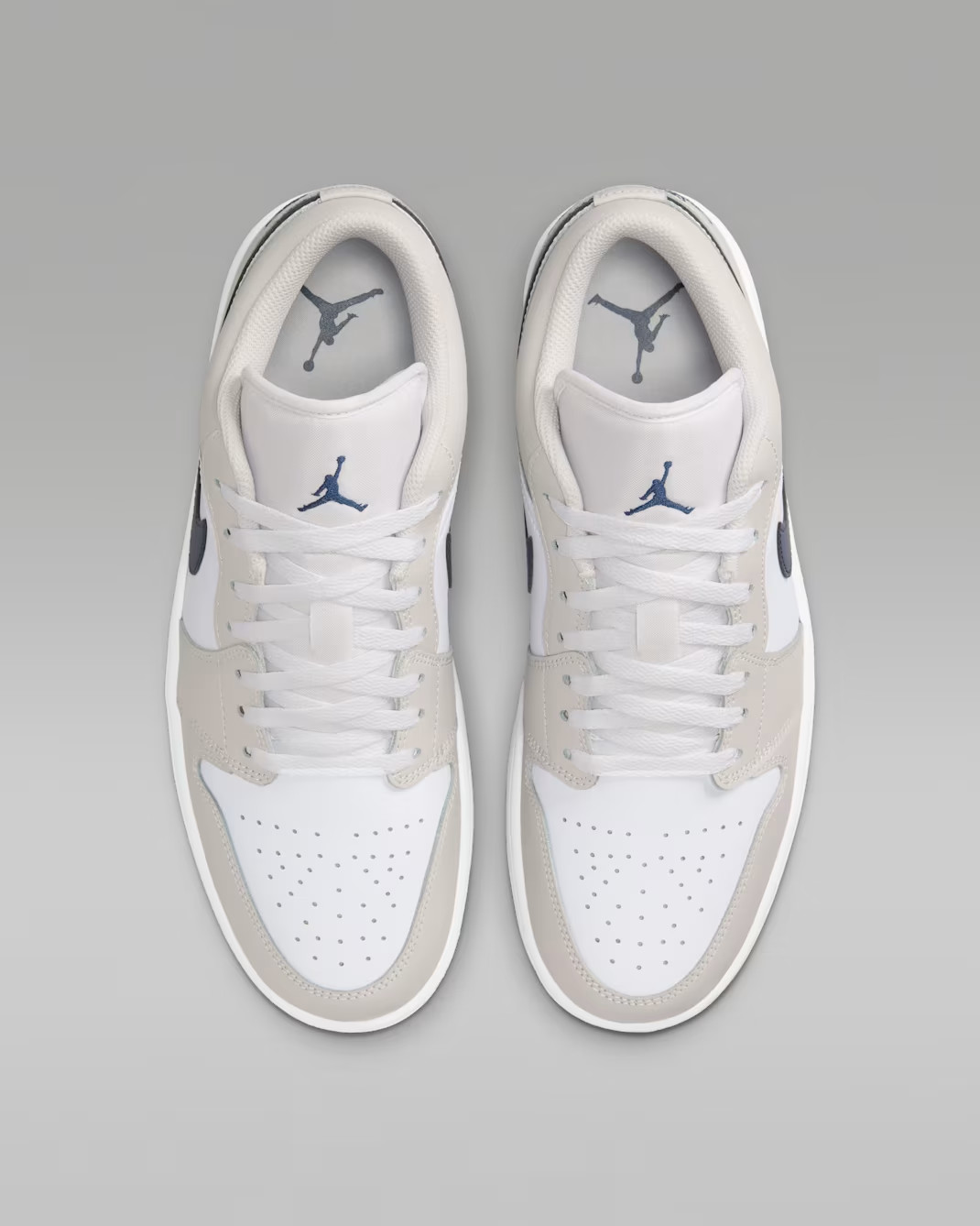 Jordan 1 Low Midnight Navy Neutral Grey Men’s – 553558-146