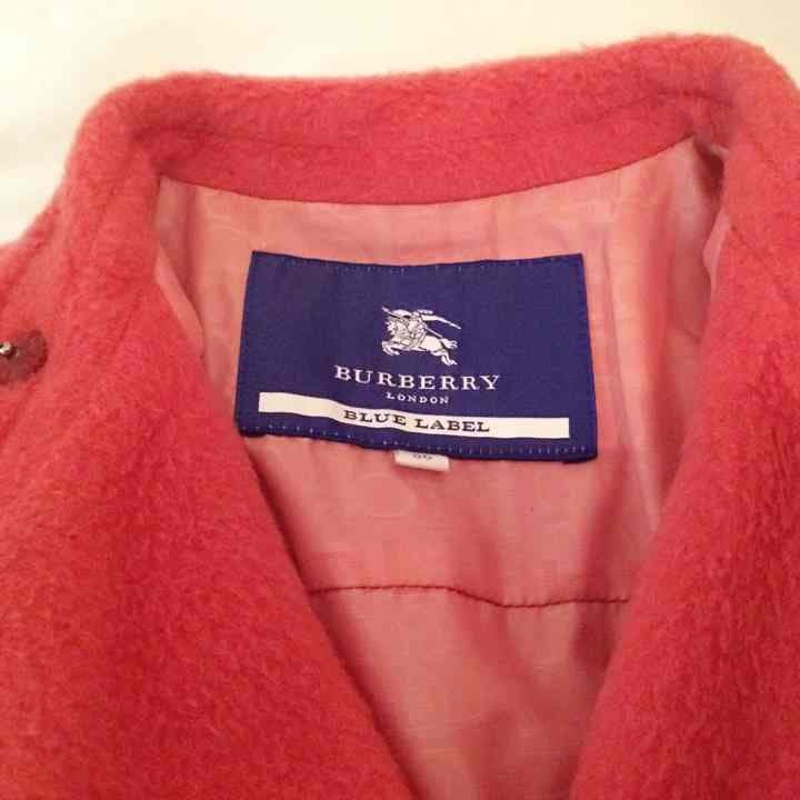 BURBERRY Rose Pink Coat