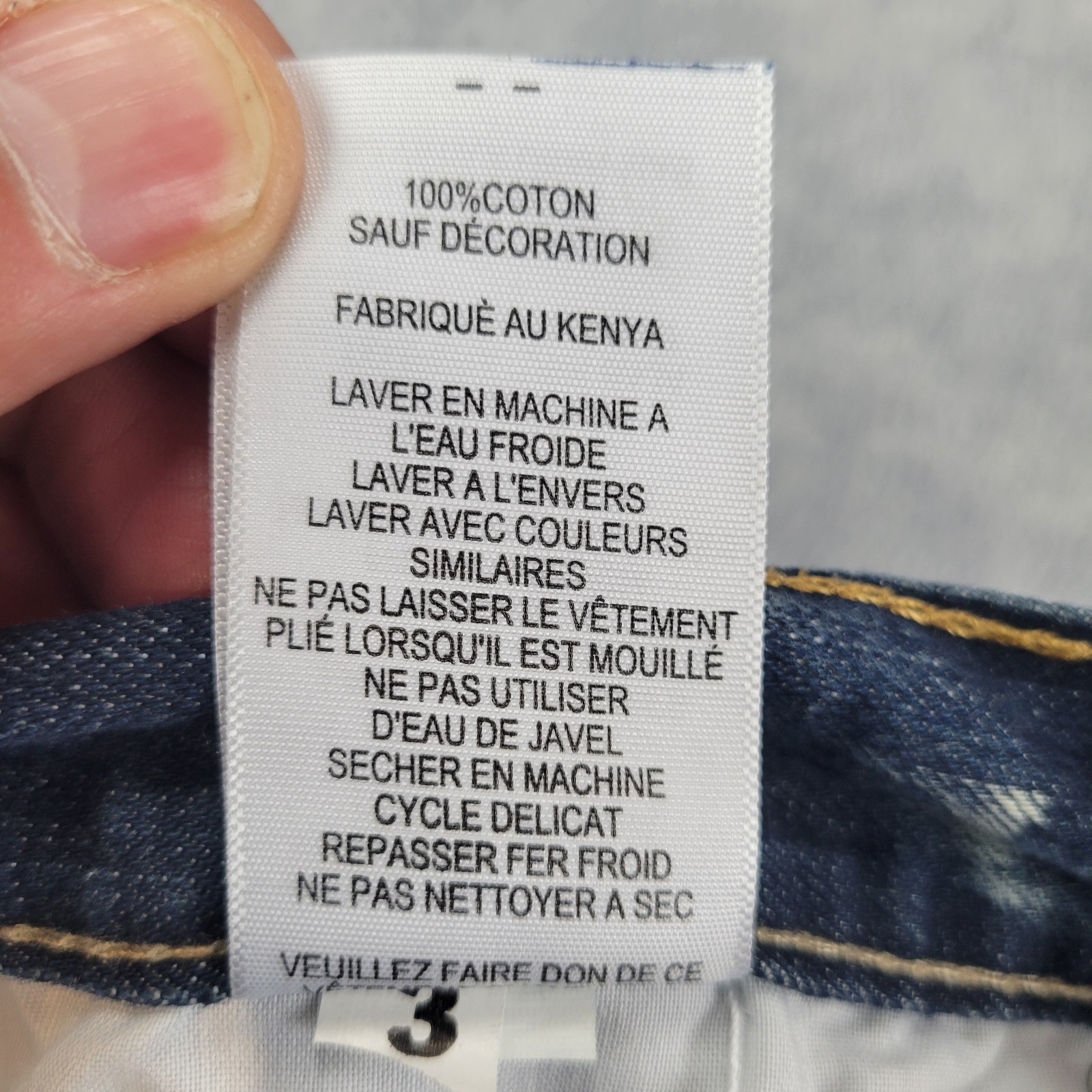 Levi Strauss Levi’s 505 Jeans Blue Denim Boys 18 Reg 29×29