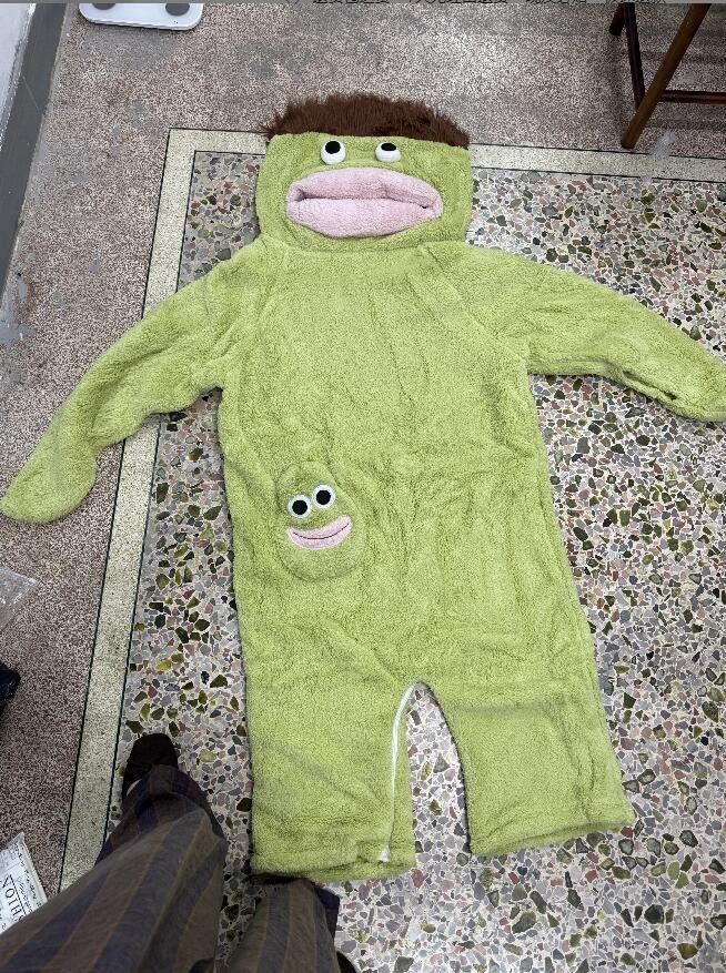 2026 Big Mouth Cartoon Funny Novelty Costume for Adult Unisex Free and Fast Ship