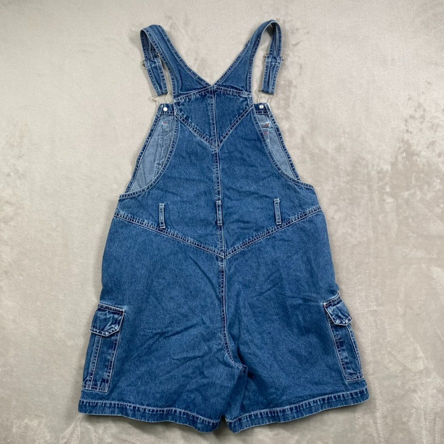 Vtg Disney Classics Dopey Denim Shortalls Overalls Women’s Medium Snow White 90s