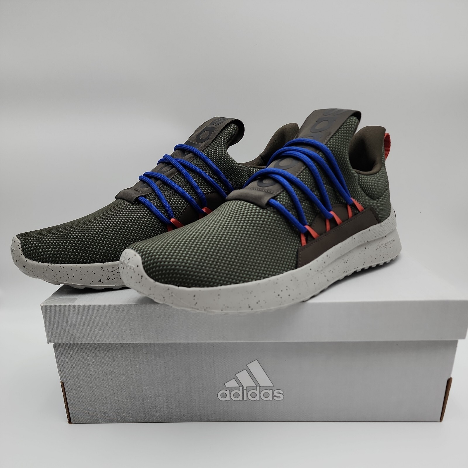 Adidas Lite Racer Adapt 5.0 Men Athletic Sneakers Olive Running GX6779 Size 11.5