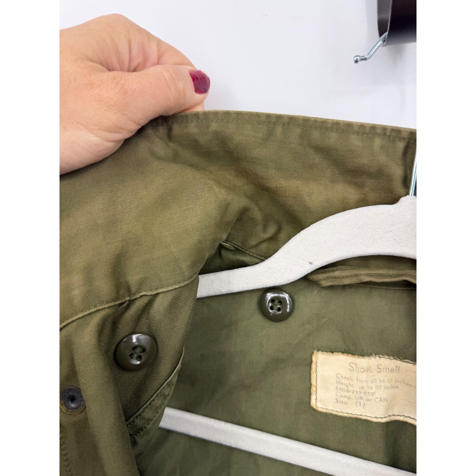 Vintage US Army M-51 M1951 Field Jacket OG-107 Korean War Small Short
