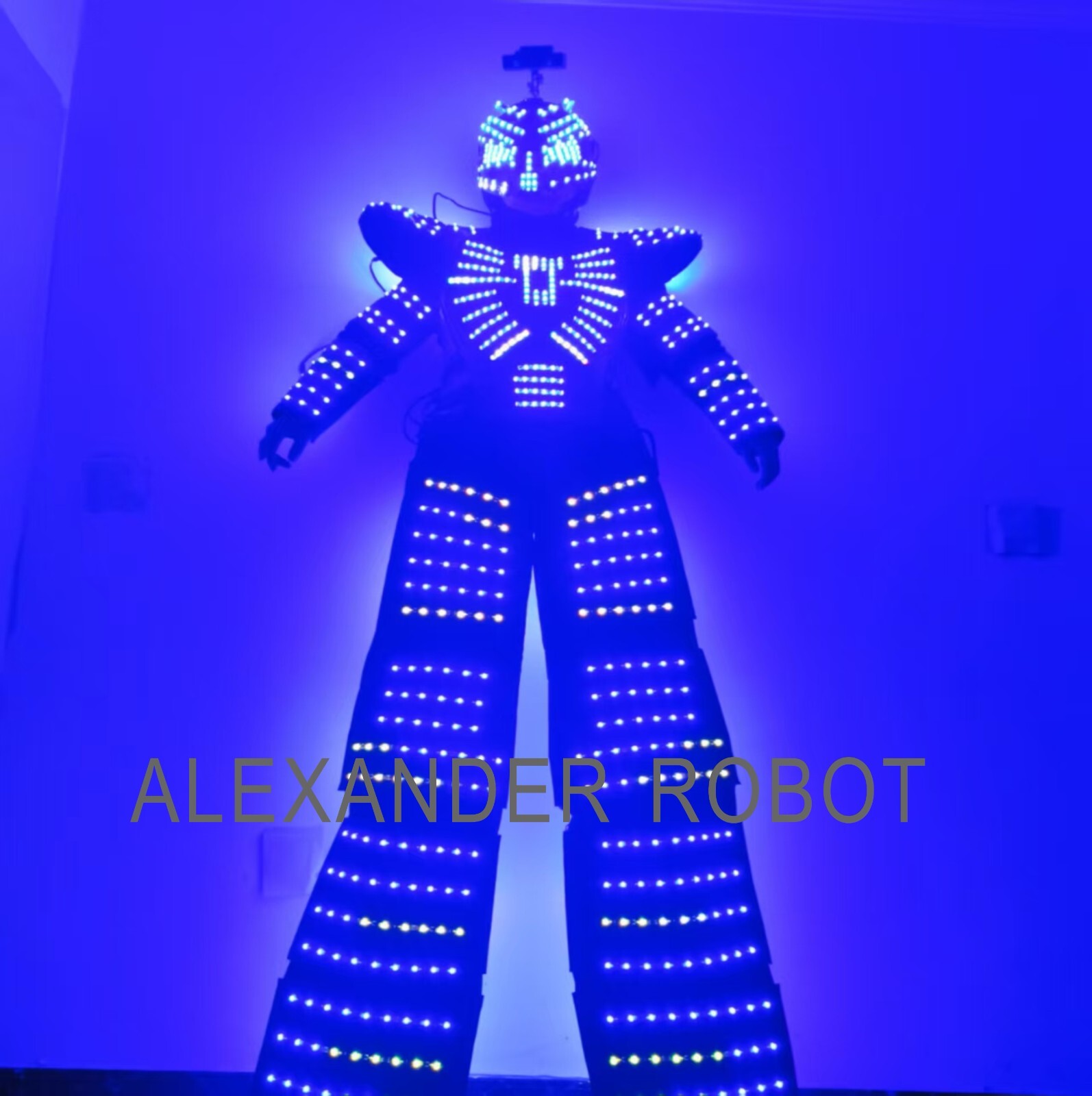 full Light Robot Costume Suits Jacket -Included A Jacket and Control,shipping
