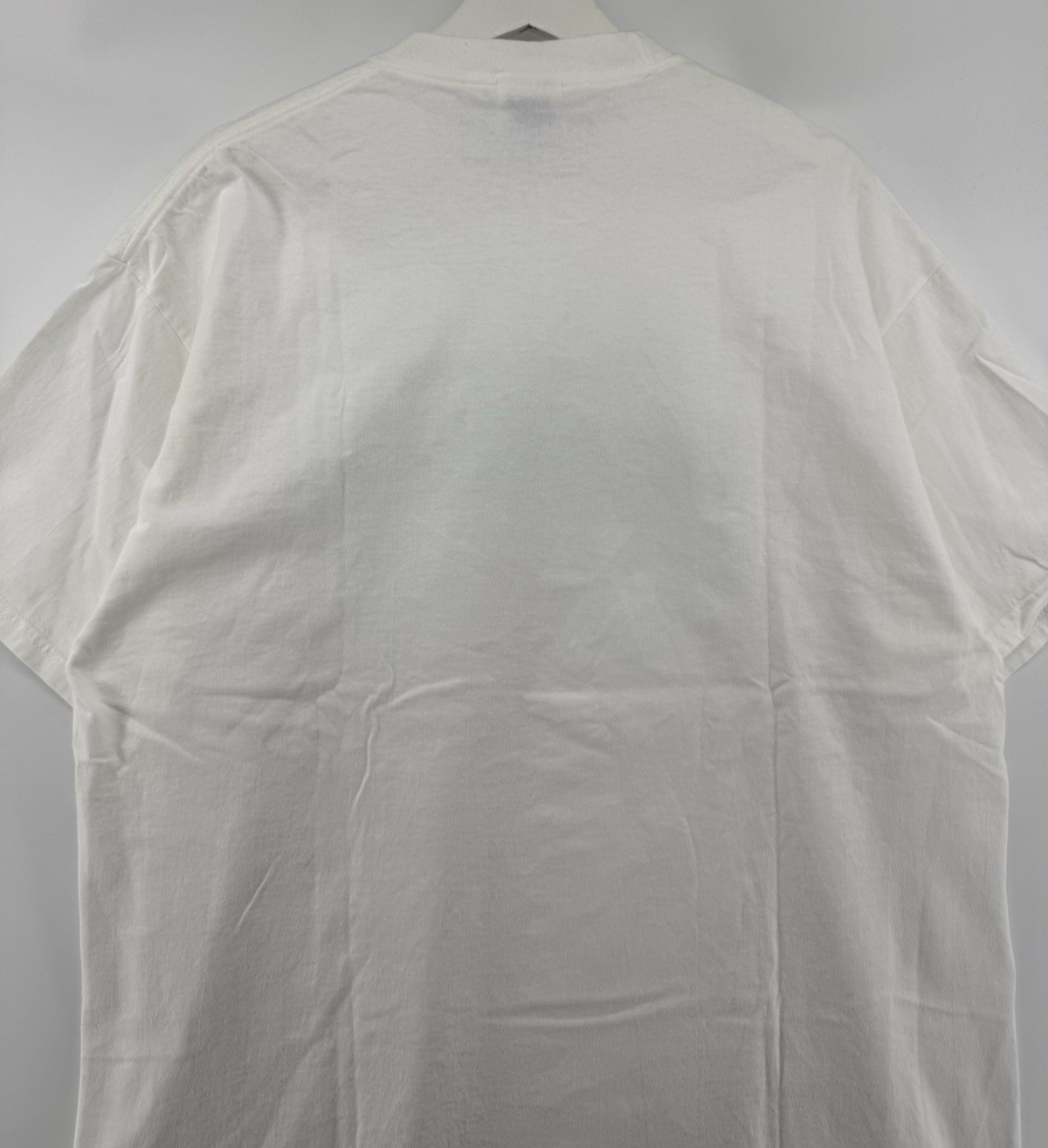 Budweiser T Shirt Mens XL White Graphic Crisp Clean Celtic Hanes Vintage