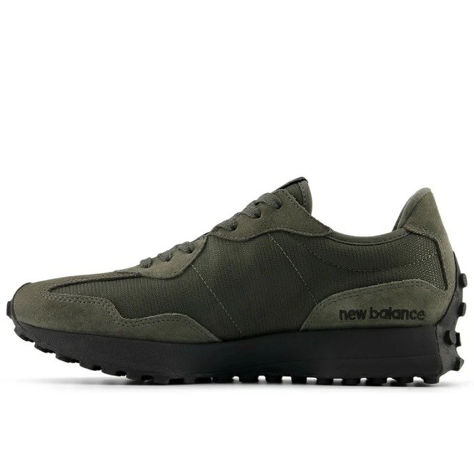 New Balance 327 U327346 Tornado Black Suede Mesh Men’s Sneaker Width D New Box