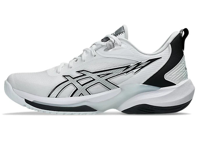 ASICS SWIFTACE 1063A114 100 White Black Basketball Shoes