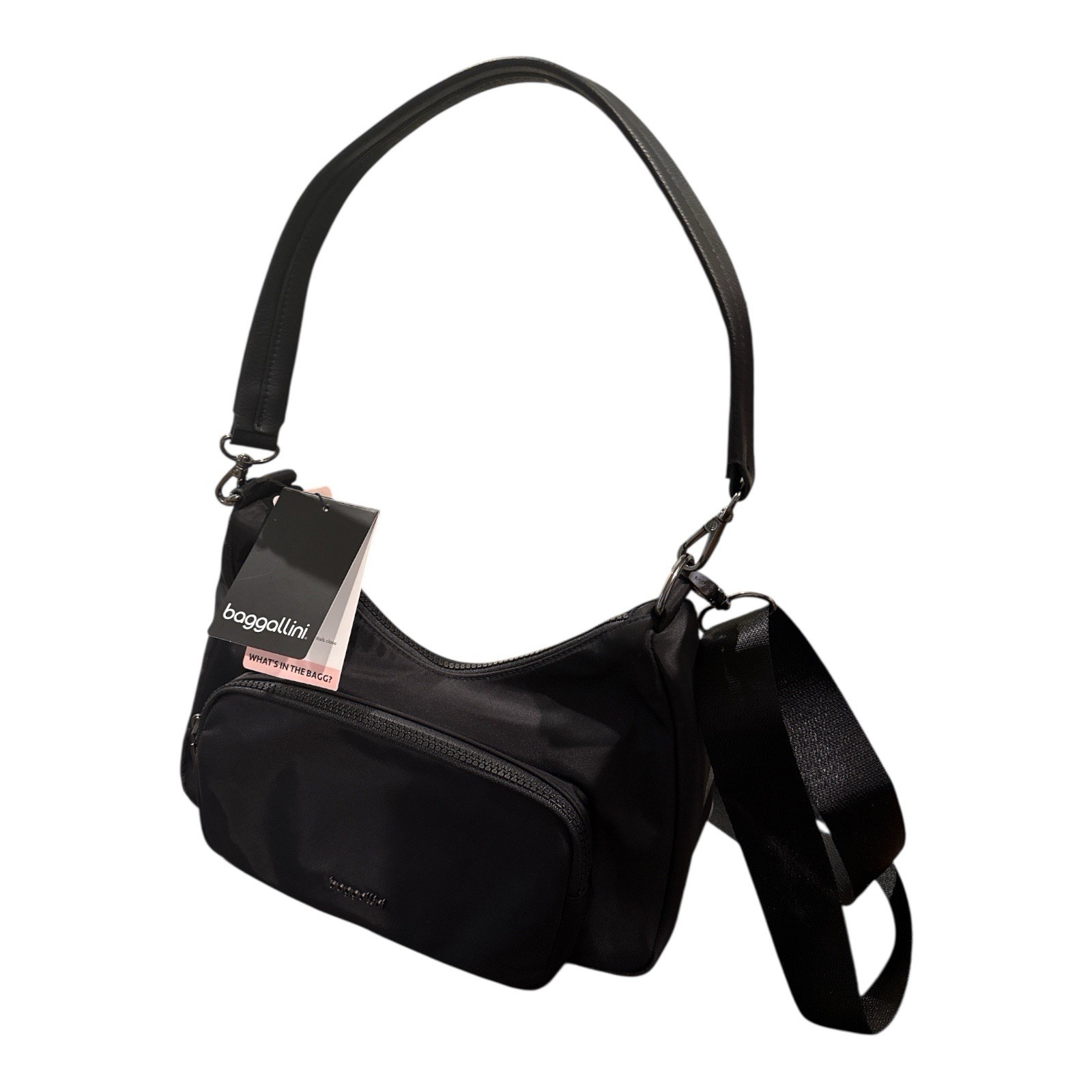 Baggallini Savannah Crossbody Handbag 12x8x4.5 RFID Card Holder Two Straps New