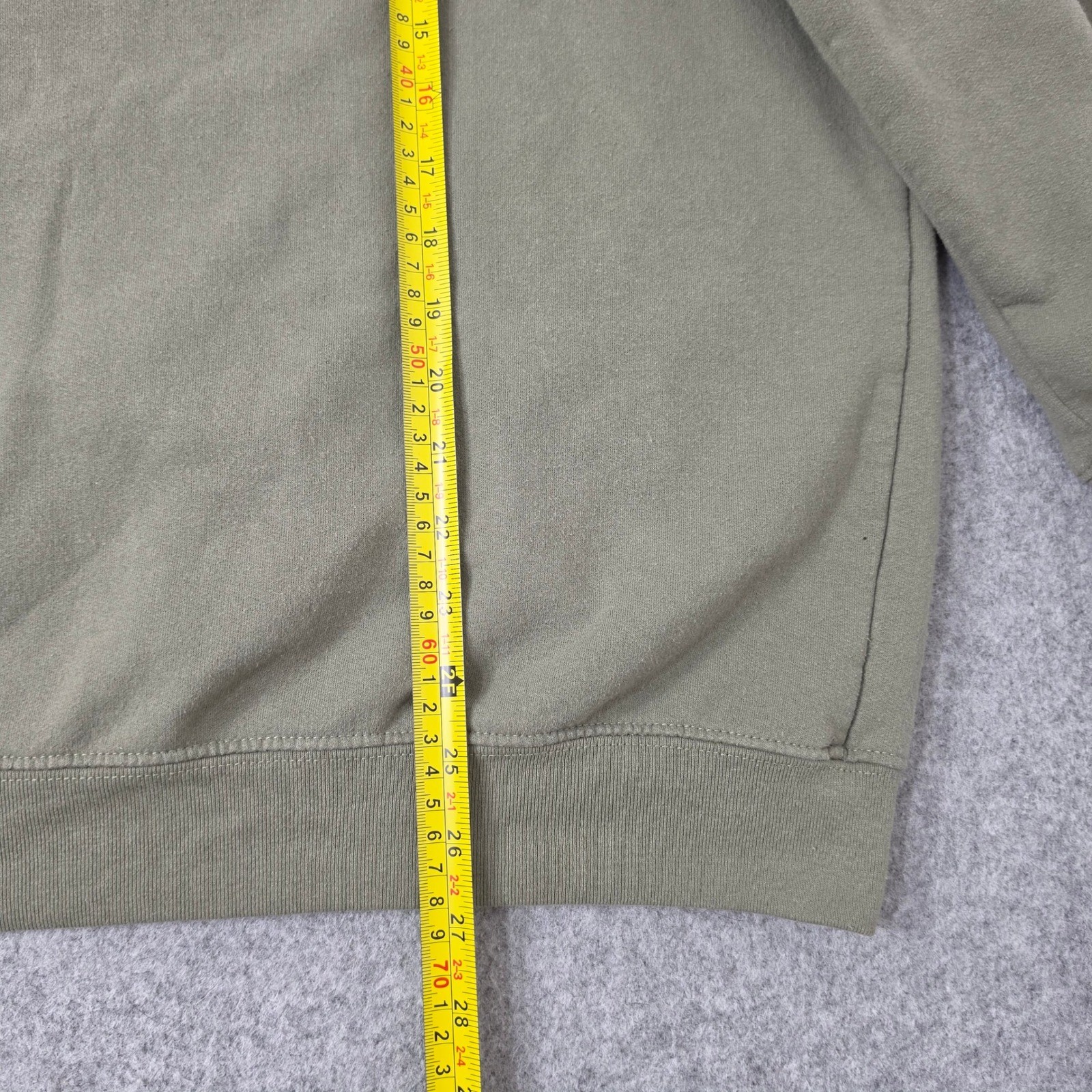 Tom and Jerry Colorblock Graphic Sweatshirt Men 3XL Green Artichoke Cartoon Y2K