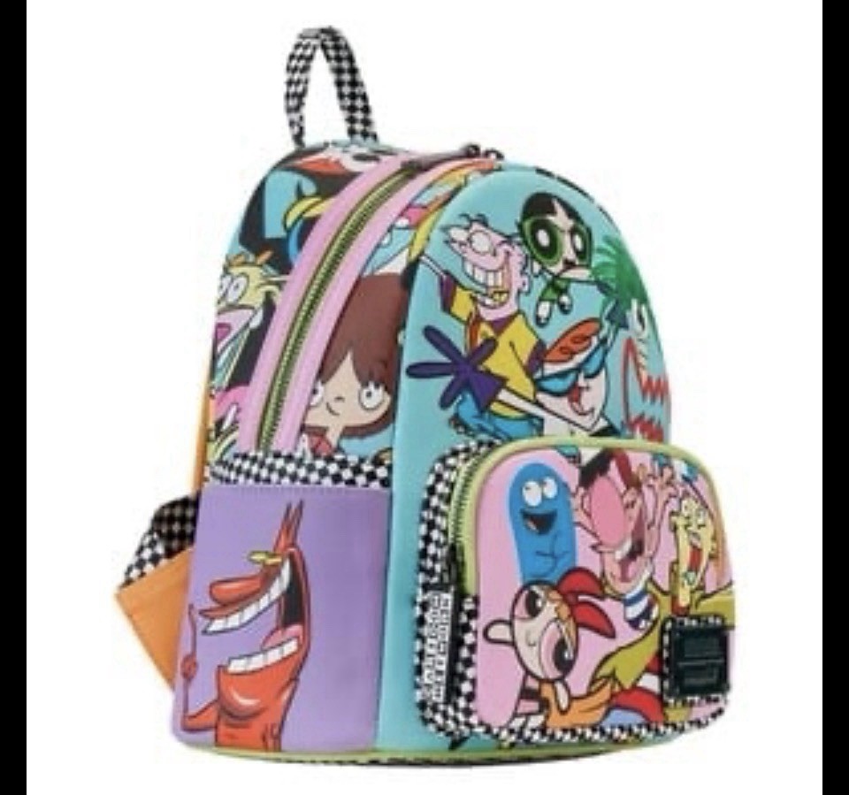 Loungefly Cartoon Network Retro Collage Mini Backpack