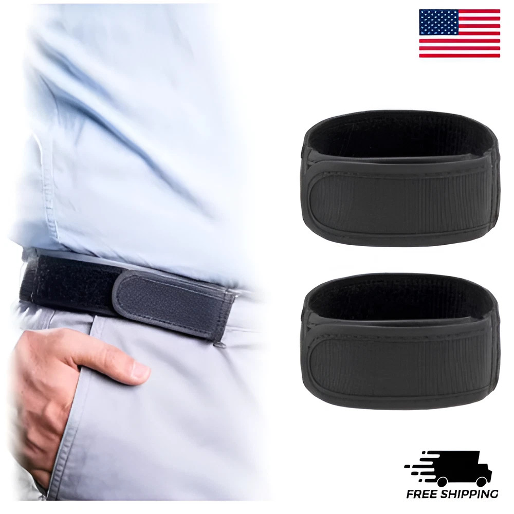 2pc L size BeltBro Pro Pairs For Men Next Gen BeltPro Buckle-Free Elastic Belt–