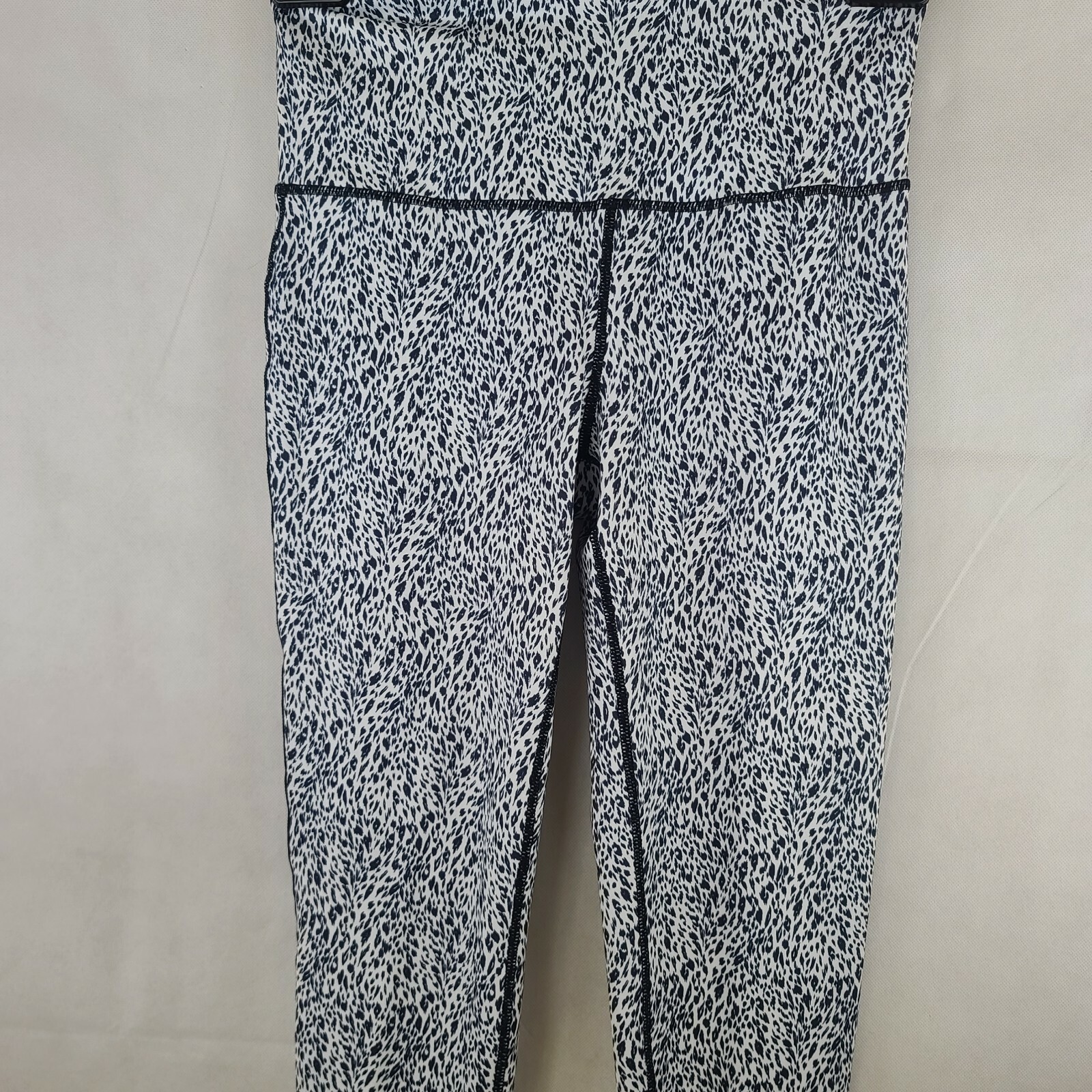 Ideology Pants Leopard Print Leggings High Rise Women White