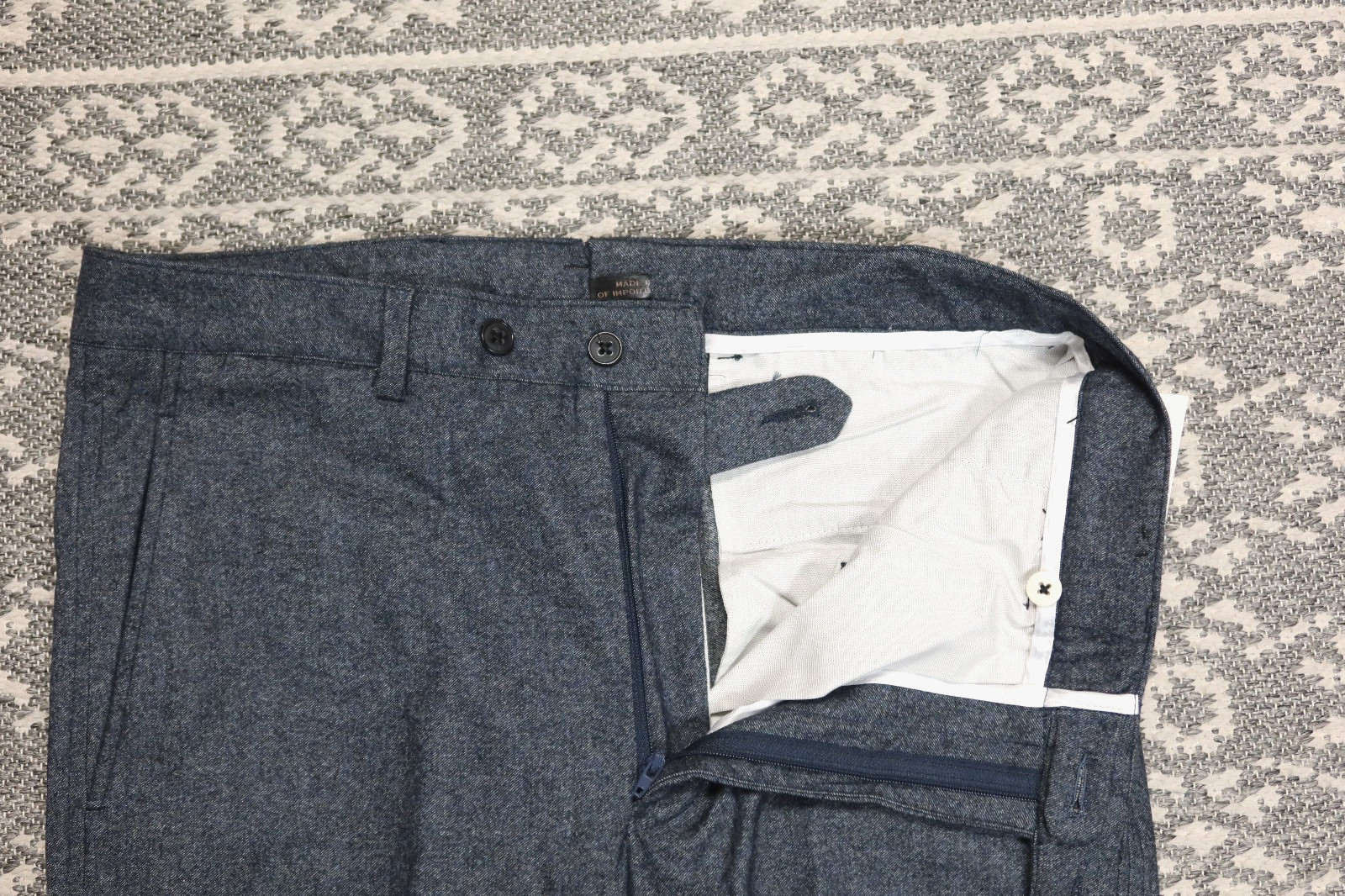 $295 Joseph Abboud Men’s Modern Fit Dress Pants – Size 32 – Blue