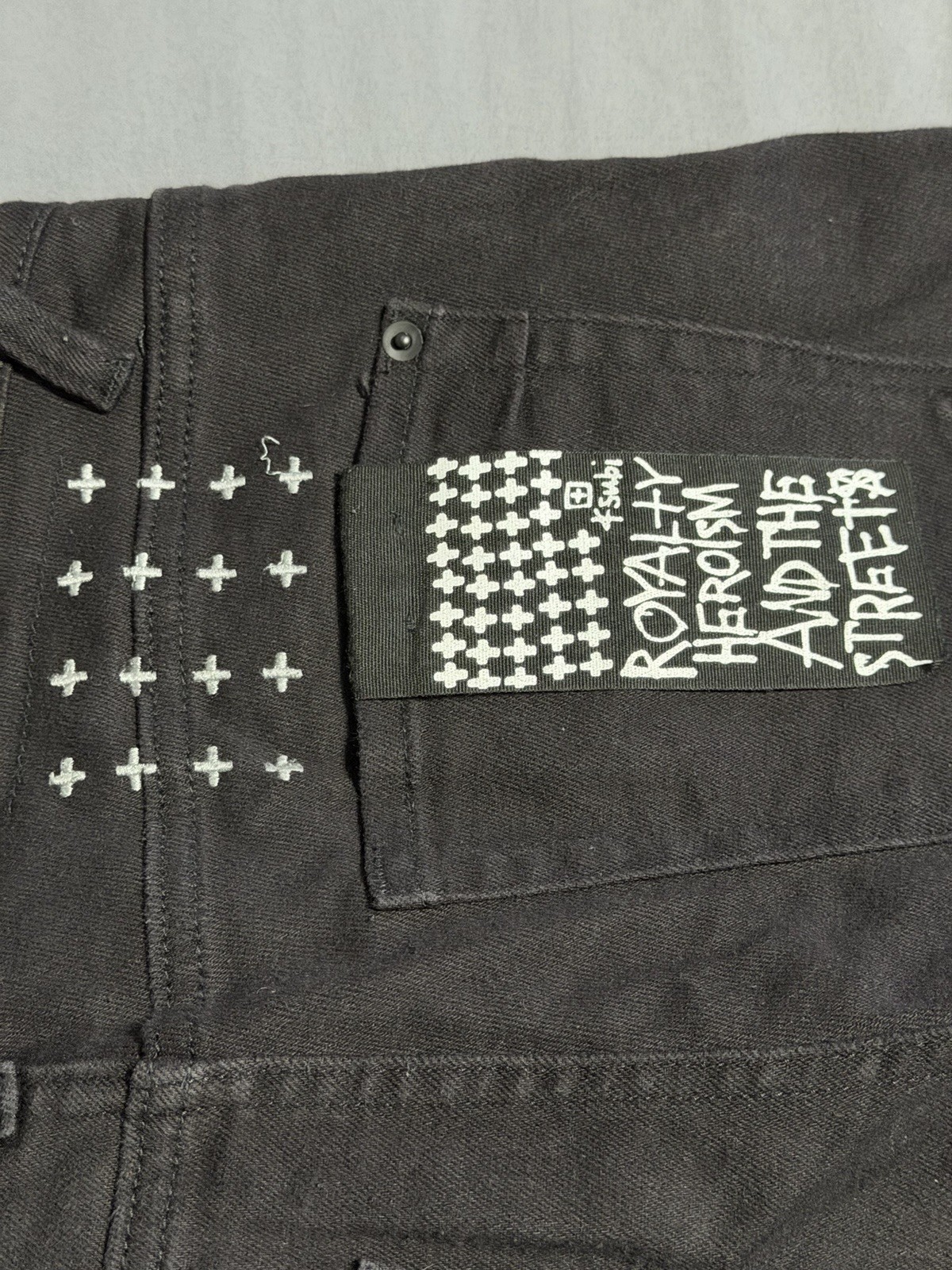 Ksubi Van Winkle Jeans Size 29 Slim Skinny with Logo Button Fly