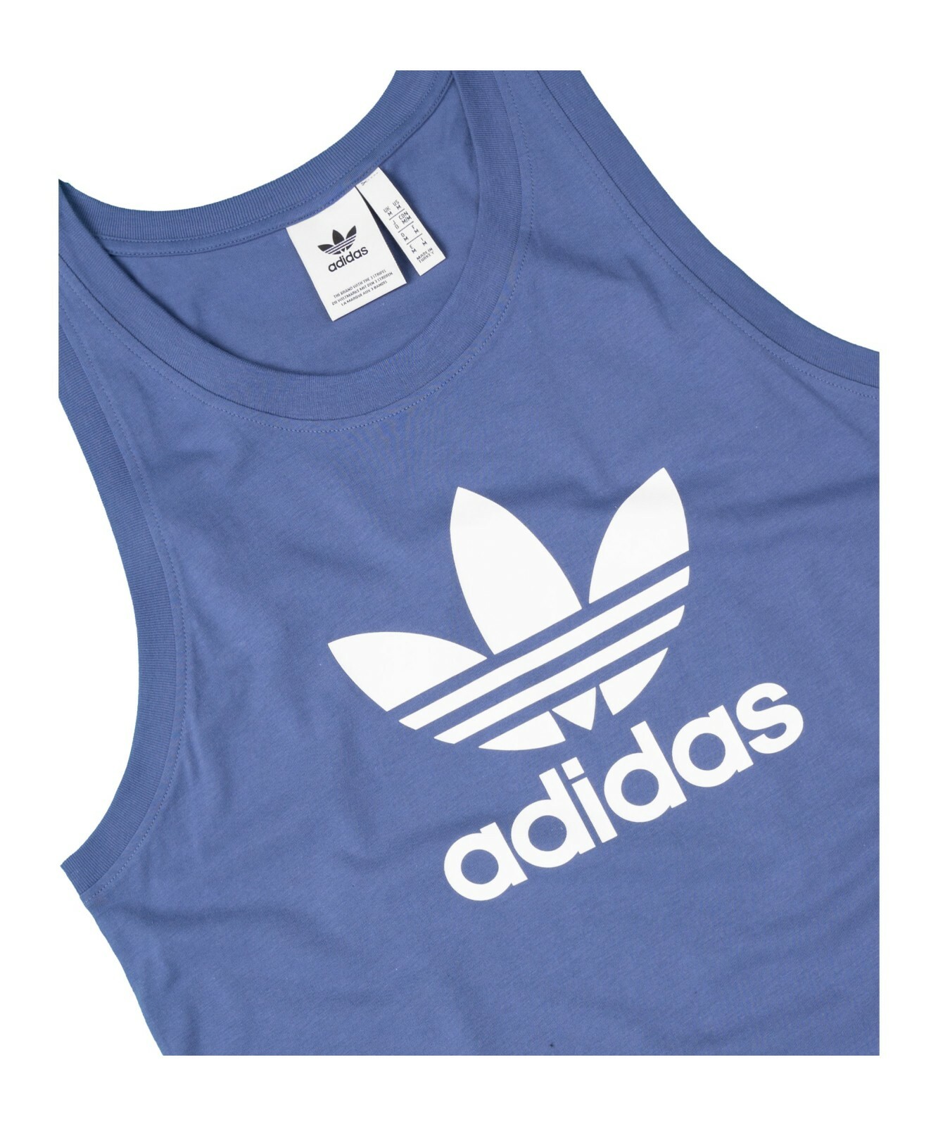 Adidas Originals Tank Top Crew Blue/White Men’s Small Medium Large XL 2XL BNWT