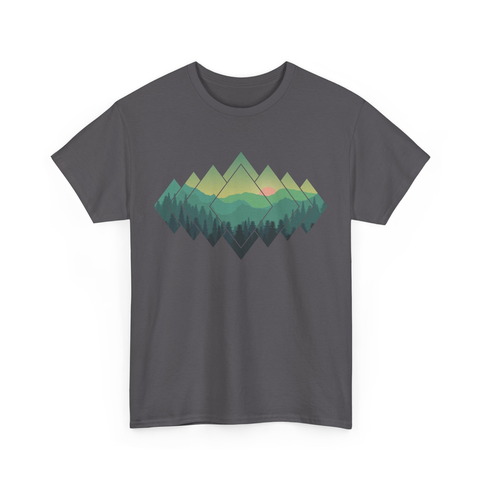 Nature Shirt, Forest Mountain Nature Outdoor Adventures Lovers Women Men Shirt