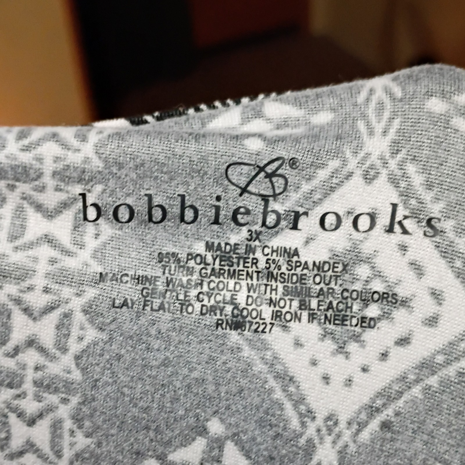 NWT Womens BOBBIE BROOKS Black & White Tee Shirt Dress Size 2X