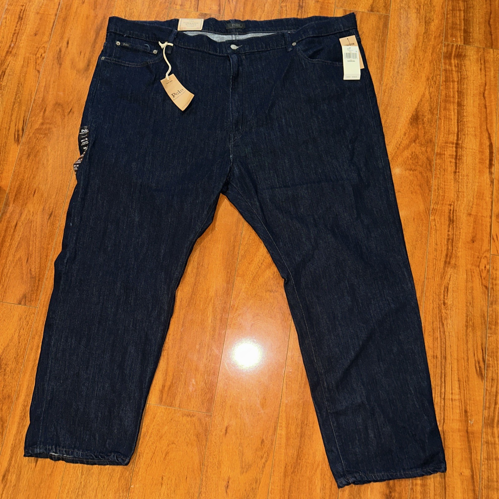 Polo Ralph Lauren The Park Side Active Taper Jeans NWT Men’s Fits 50Bx29