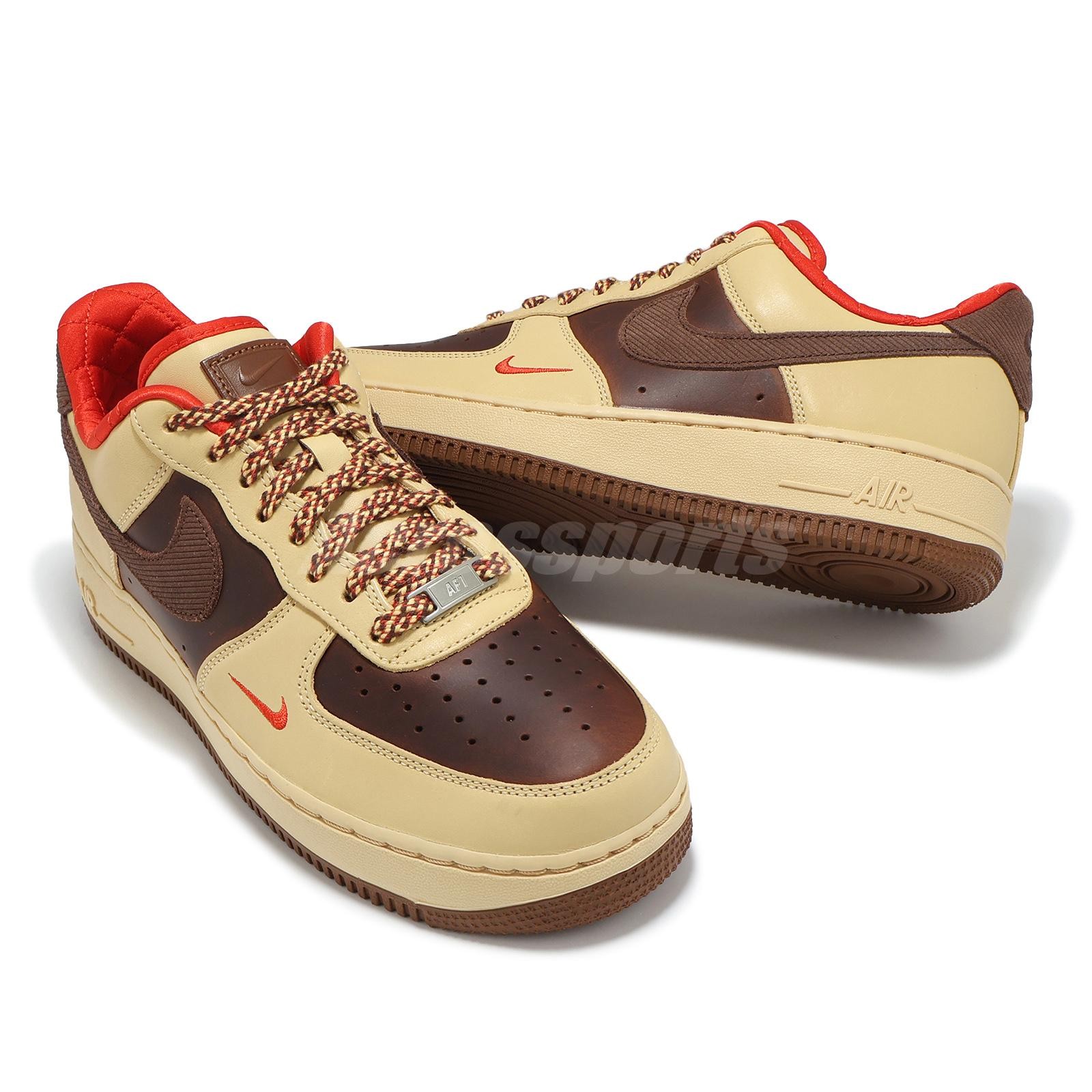 Nike Air Force 1 07 AF1 Light British Tan Cacao Wow Men Casual Shoes HQ3447-222
