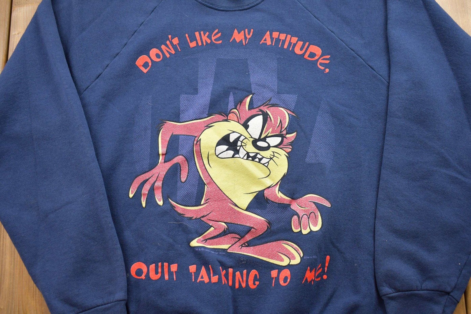 Vintage 1990s Tasmanian Devil Looney Tunes Crewneck Men’s Large