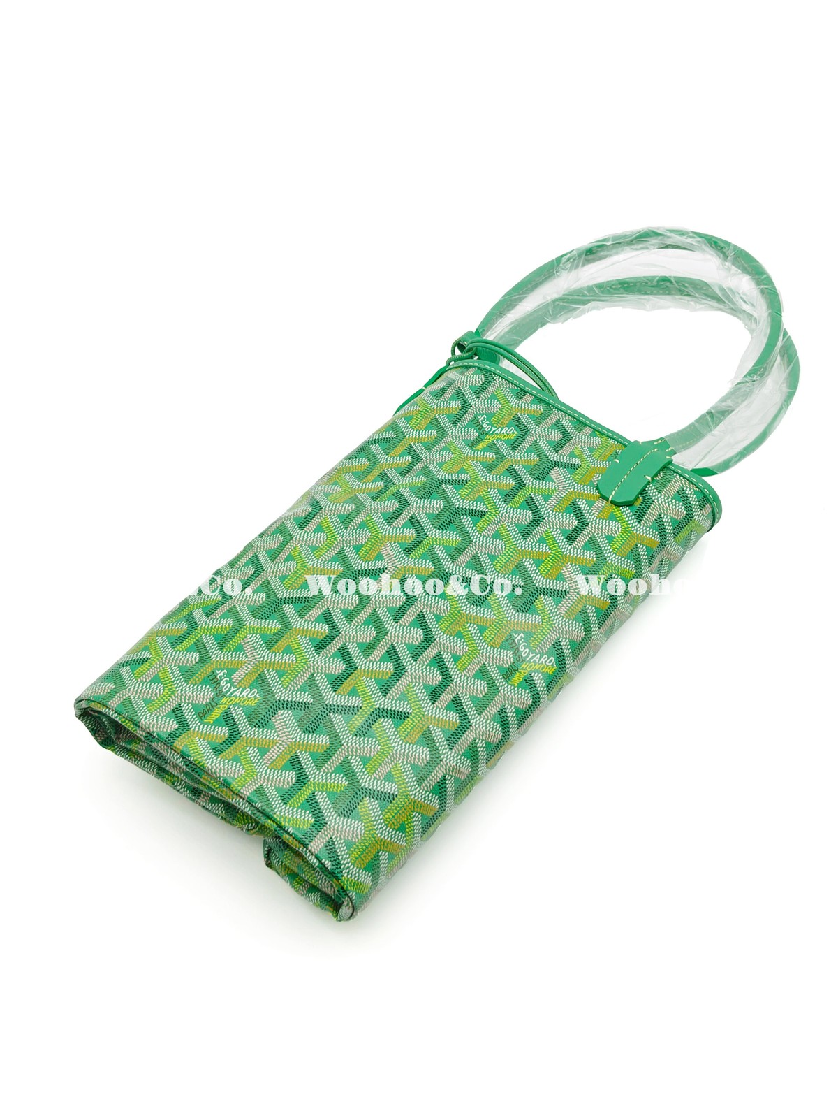 GOYARD Saint Louis Handbag Women’s Multicolored Meadow Green 15.7×7.9×12.6in