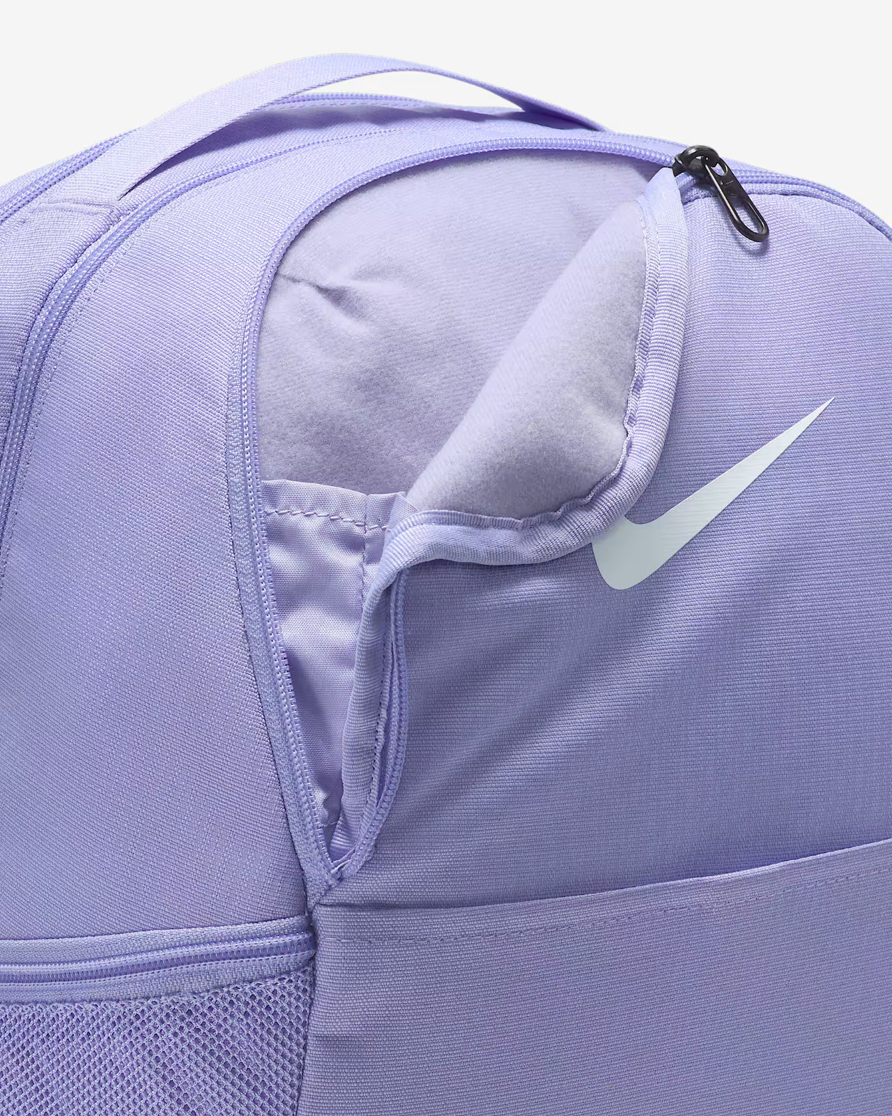 Nike Brasilia 9.5 Training Backpack Medium 24L Lilac Ice Black White DH7709 533