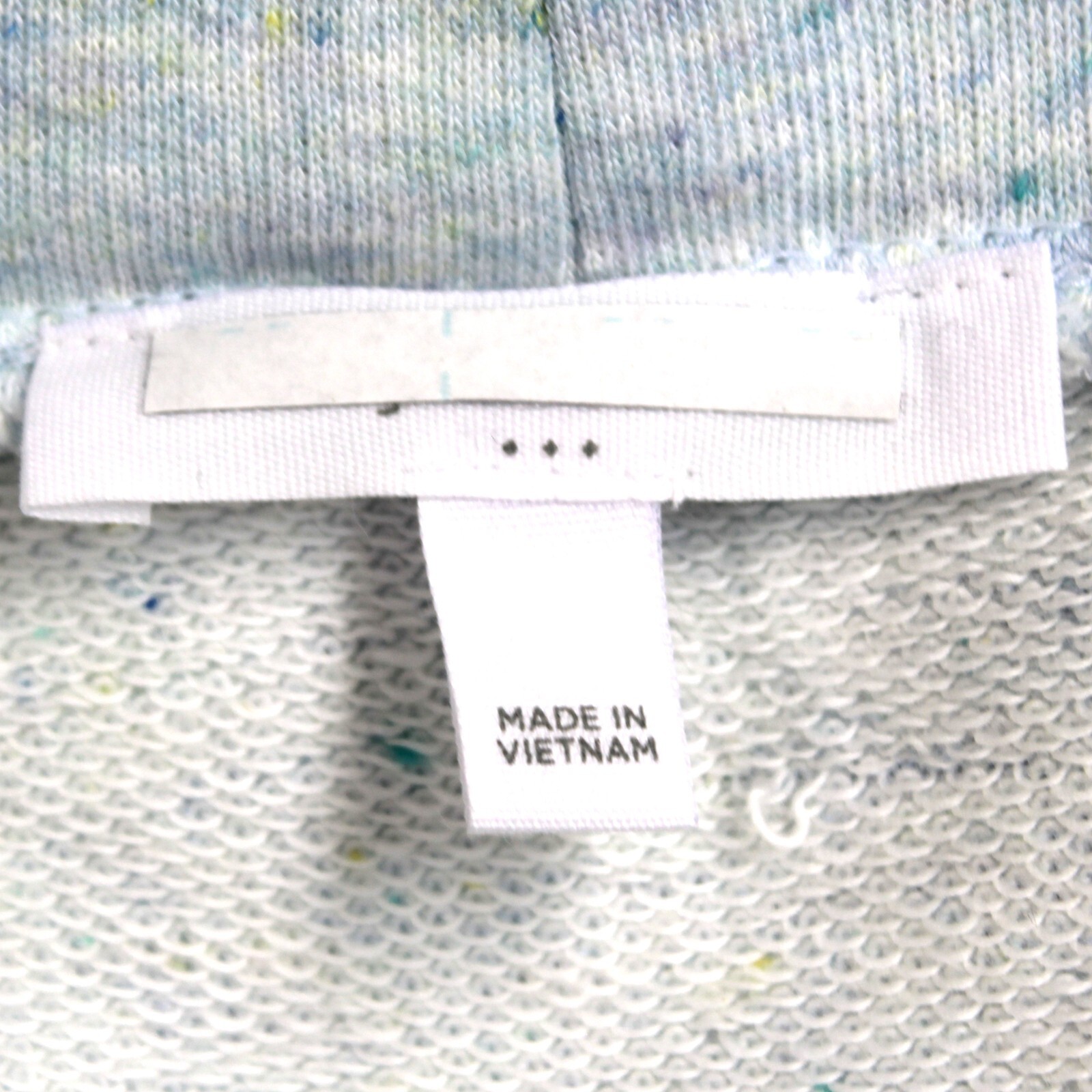 TALBOTS Plus Light Blue Cowl Neck French Terry Pullover TOP SWEATSHIRT 1X