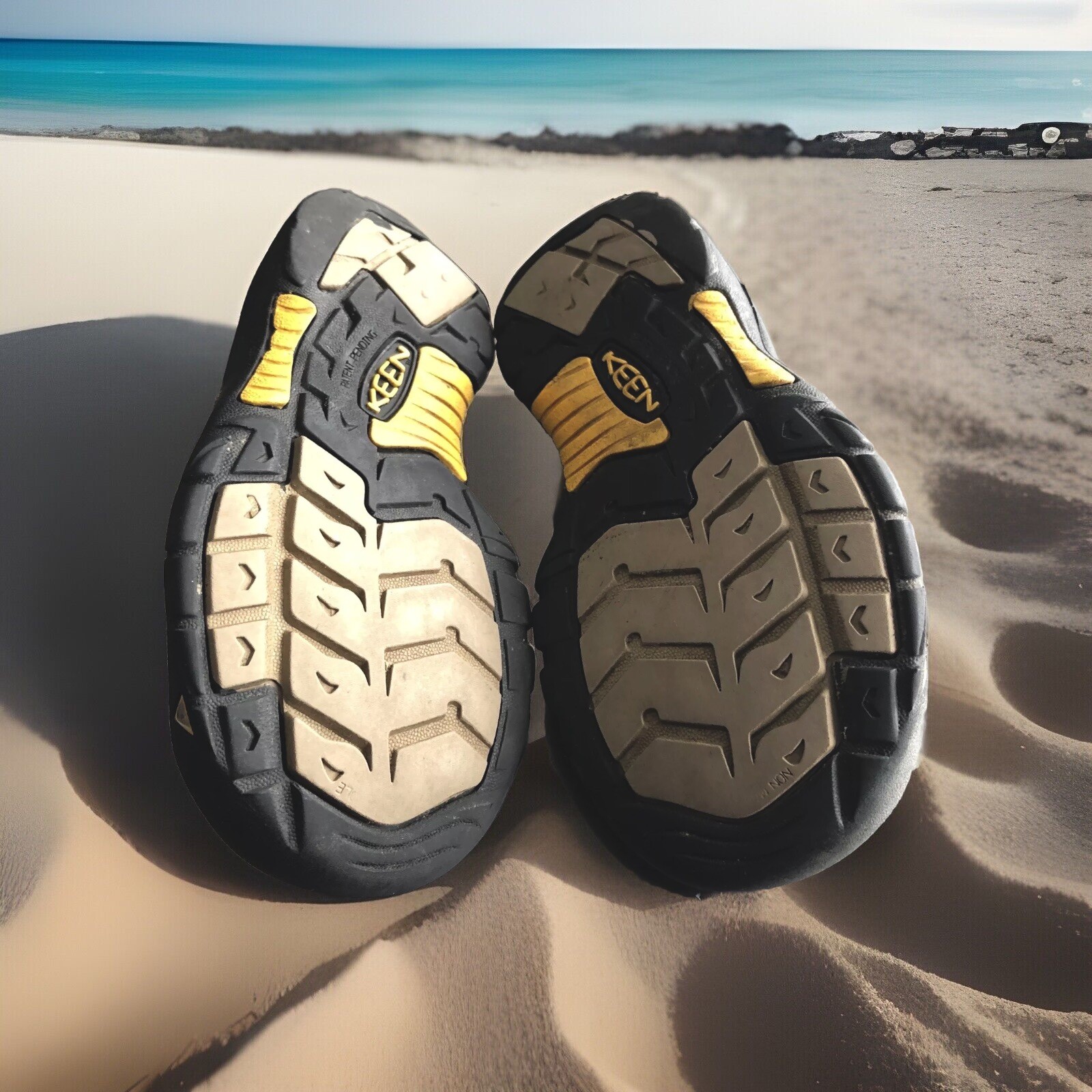 KEEN NEWPORT H2’ WATERPROOF SPORT SANDALS KHAKI BEIGE (TODDLERS) SIZE 13C