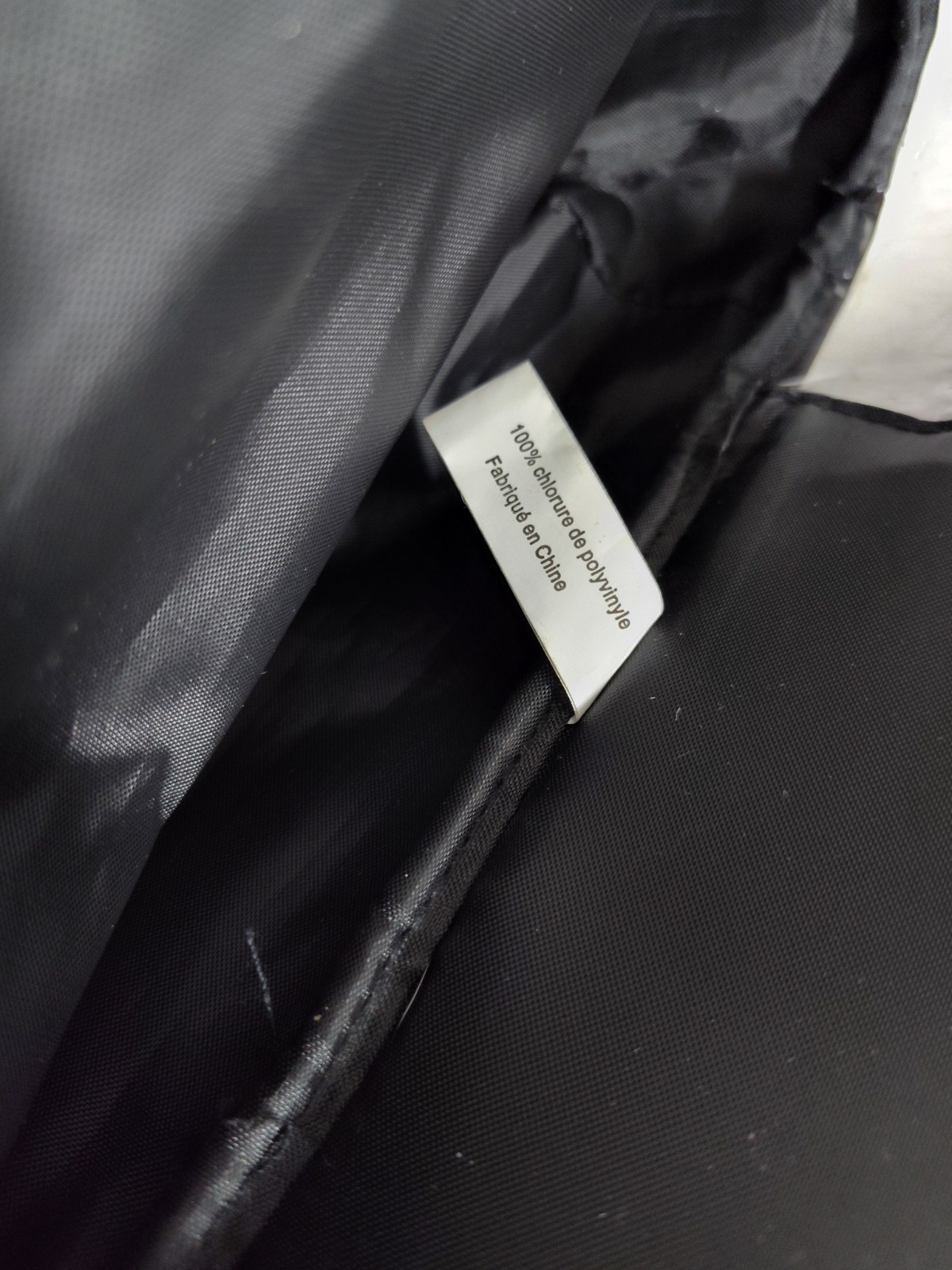 Beis Black & Clear Transparent Duffel Gym Travel Weekender Bag ST42