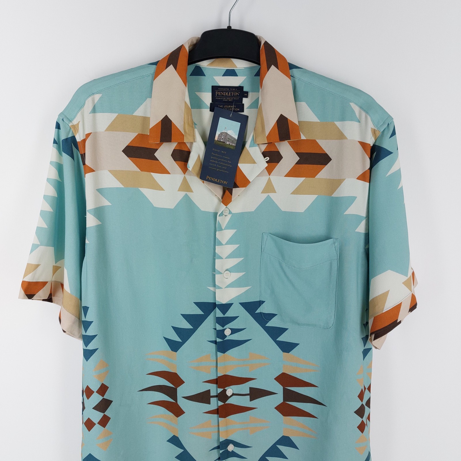 Pendleton Men’s Size Medium Southwestern Journey West Resort Shirt BNWT RRP £100