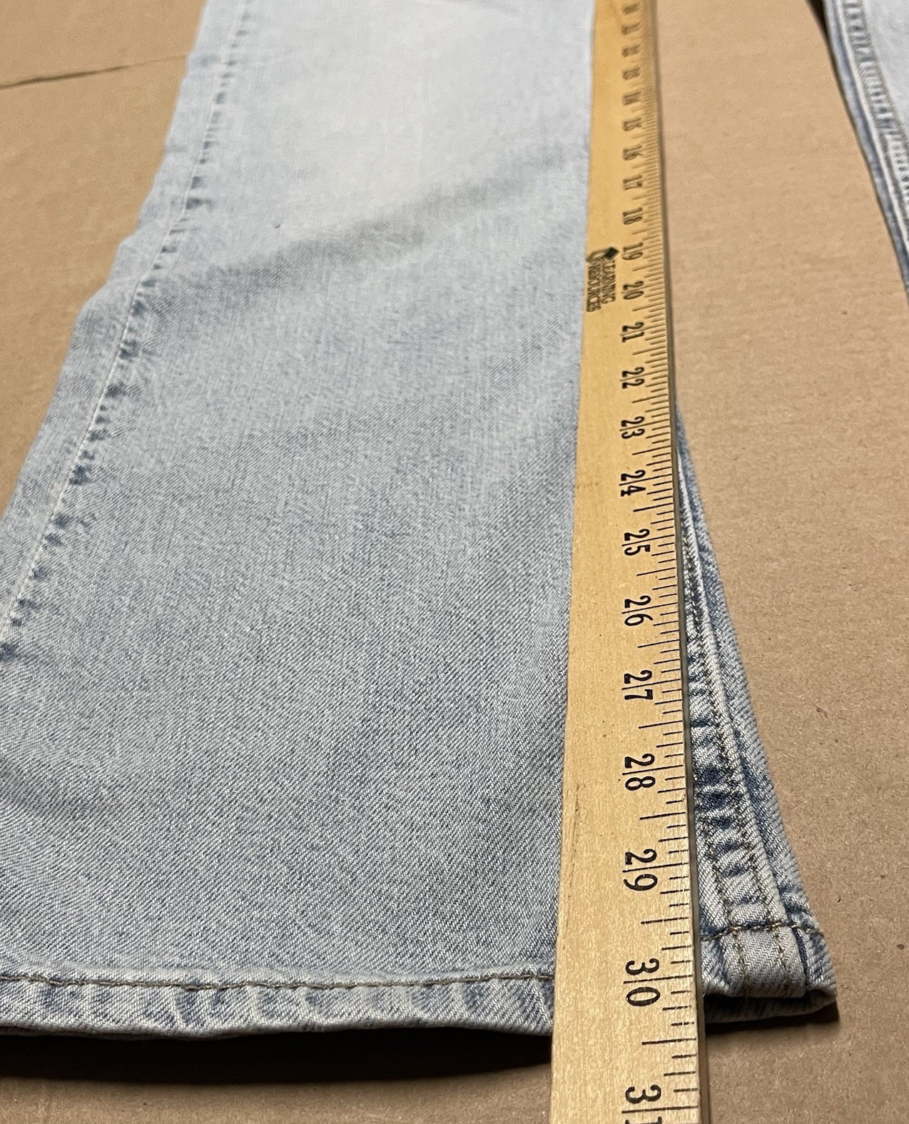 Levi’s 527 Slim Bootcut Jeans Men’s 29×30 Light Wash Stretch 055270722 NEW
