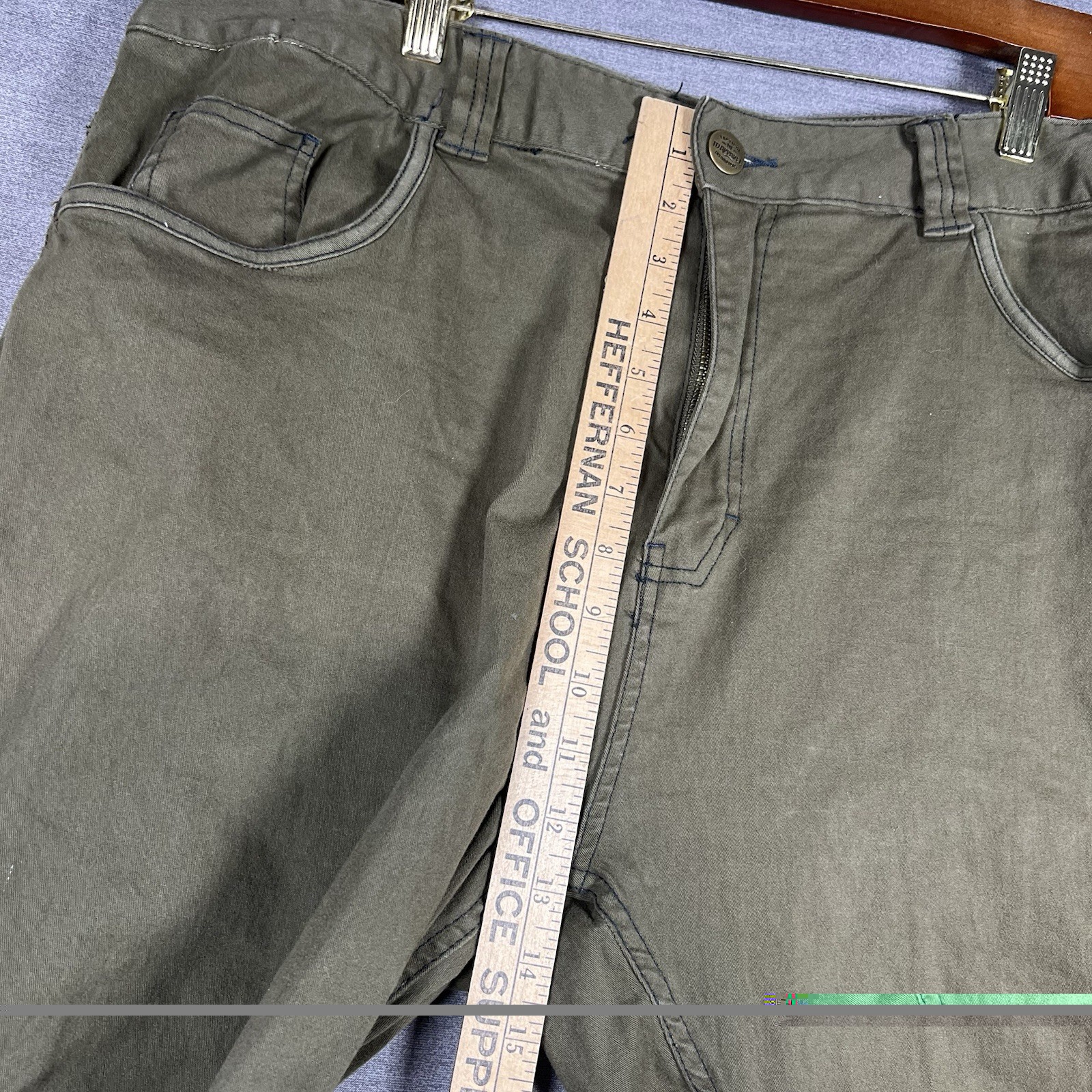 Carlos Ray TD Pants Mens 42×32 Green Tactical Stretch Utility Outdoor (38×31)