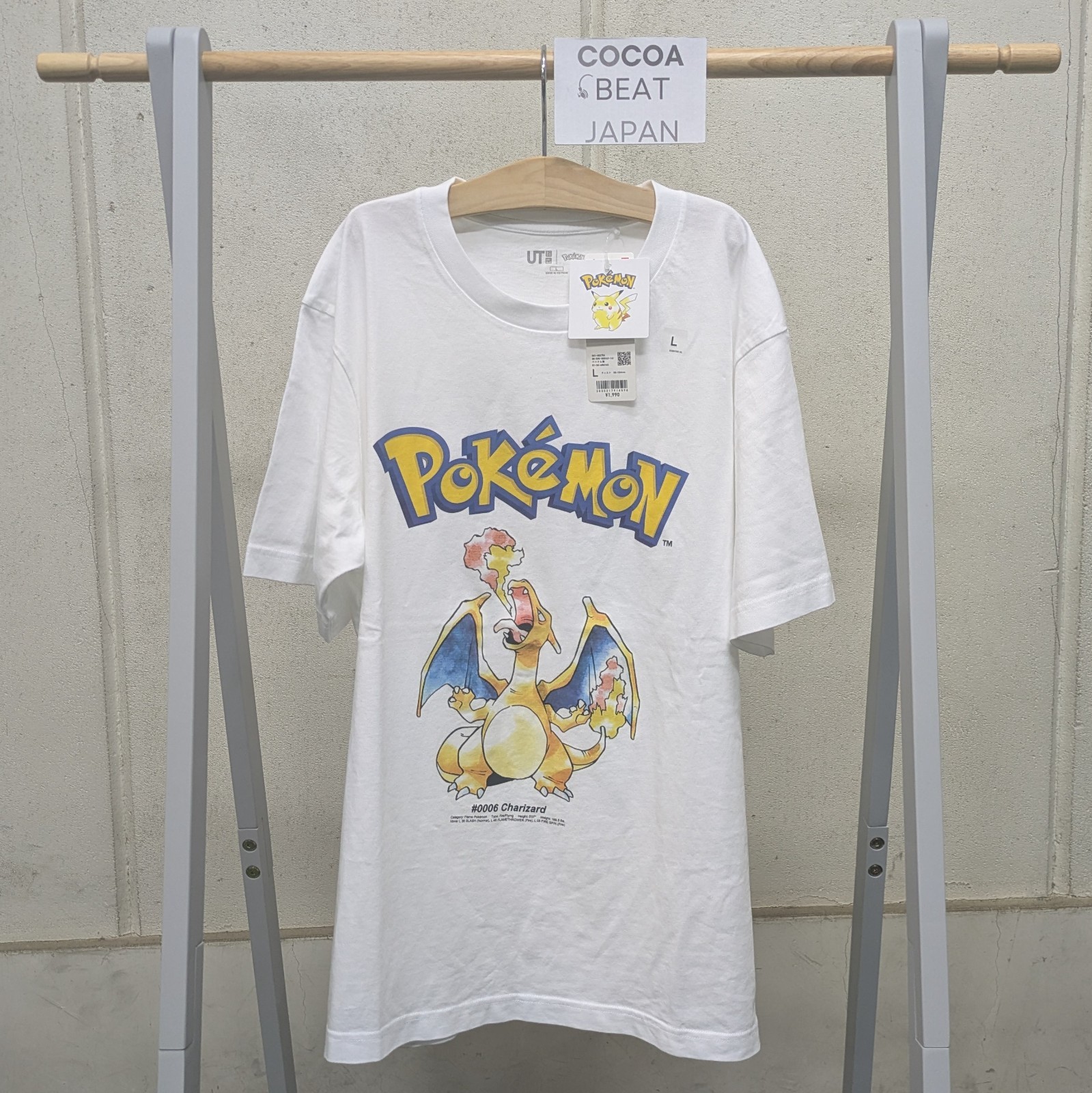 Pokemon UNIQLO Charizard 30th Anniversary UT T-Shirt 2026 NEW In Stock