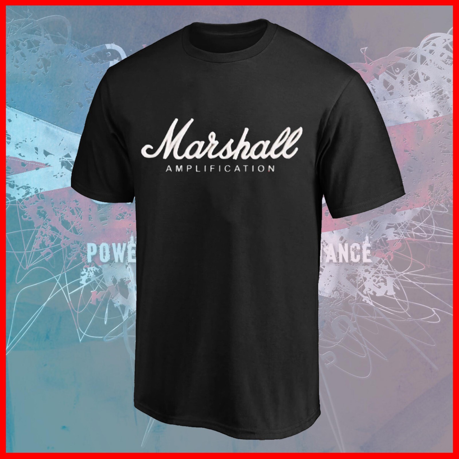 SALE!!! New Shirt Marshall Amplification Shirt All Size S-5XL