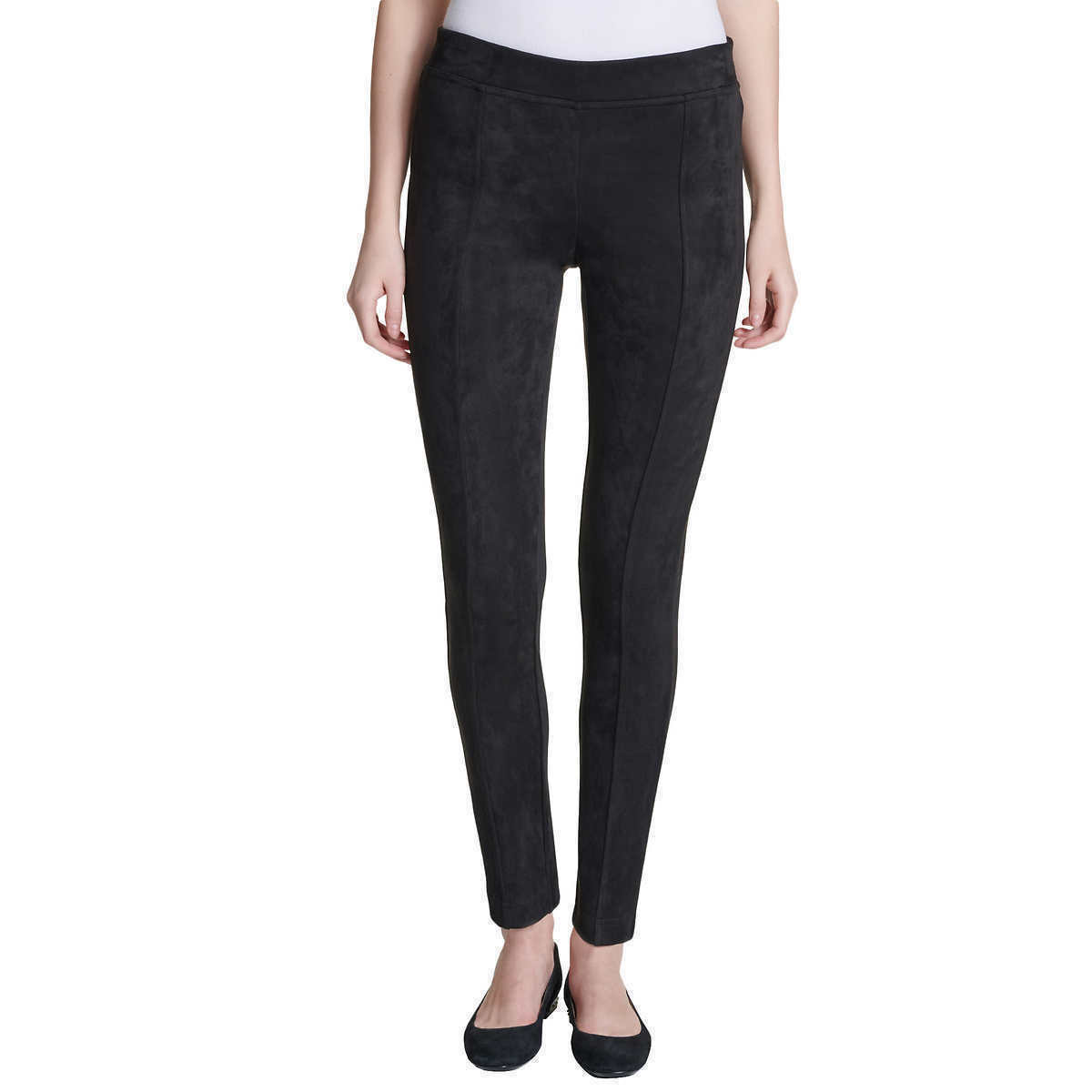 Women’s Andrew Marc Faux Suede Pull On Pants D14
