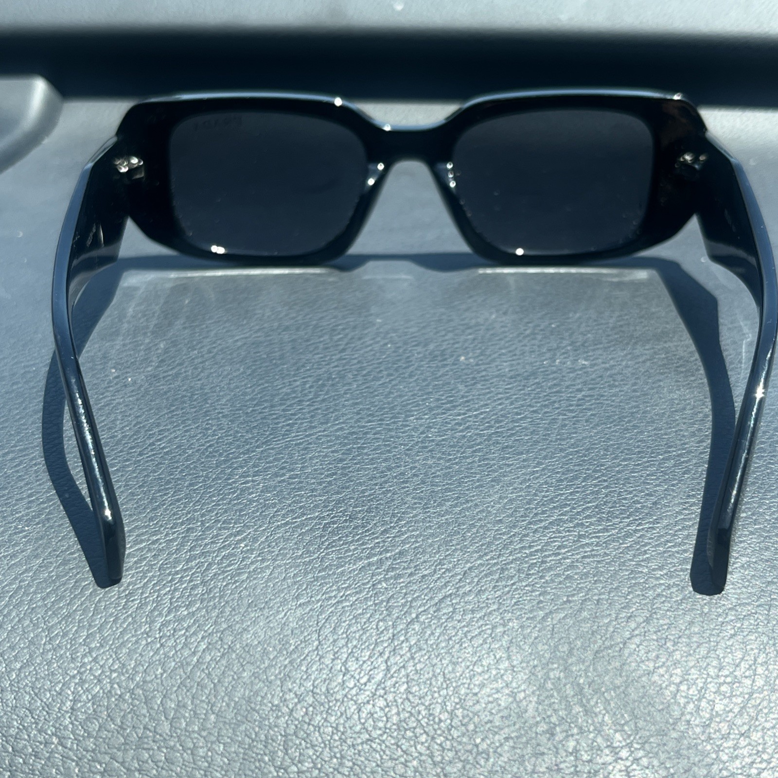 Prada PR17WS 1AB5S049 Women’s Sunglasses 49 mm Black / Dark Grey Lens