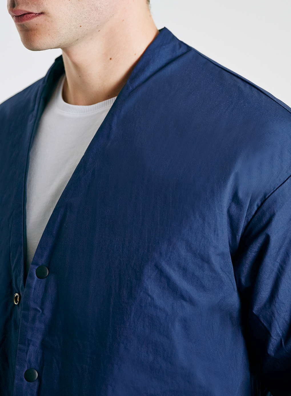 Topman Reversible Jacket – Navy, Men’s Large – Versatile & Stylish, Retail $110