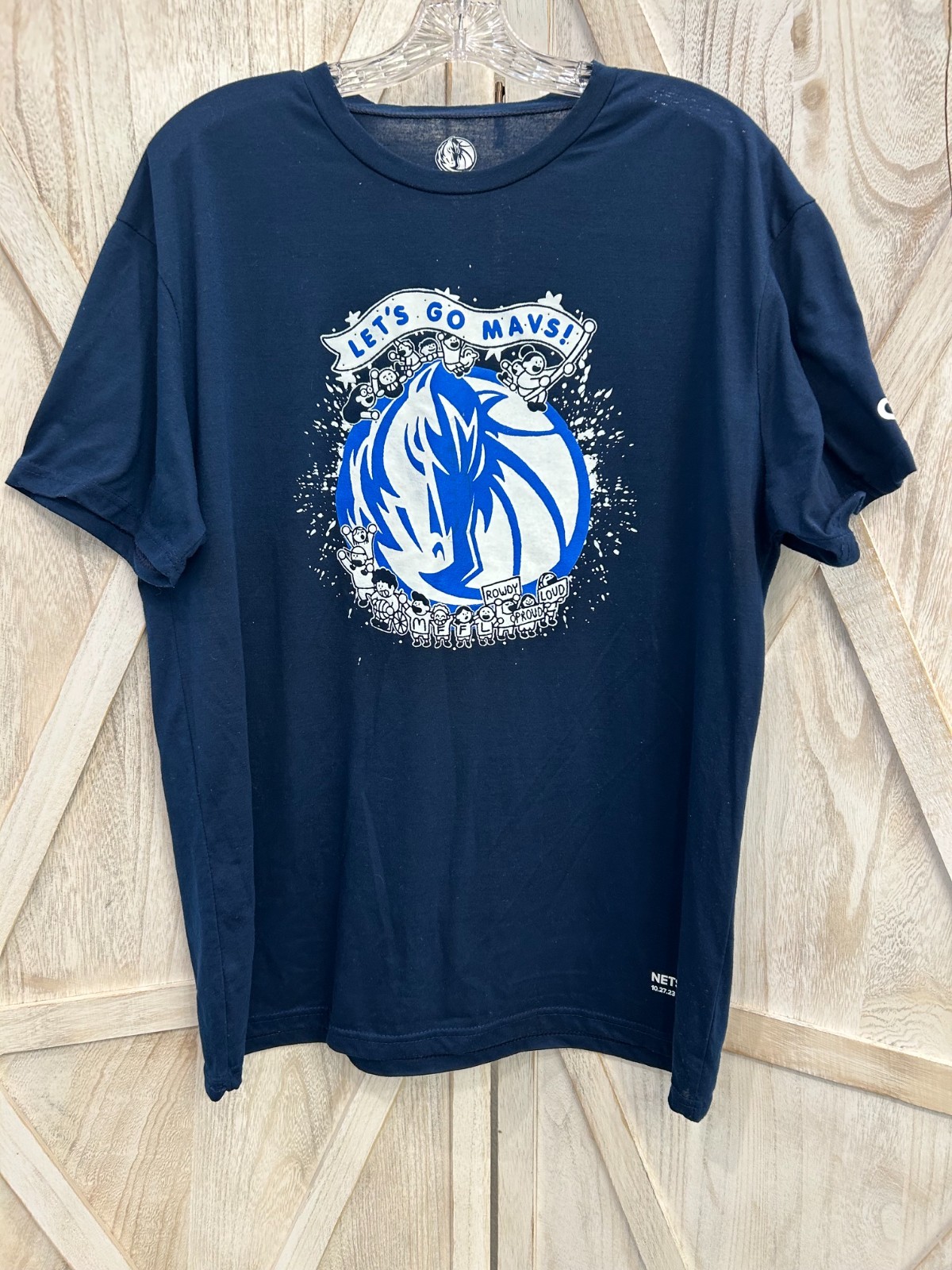 Dallas Mavericks Opening Night 2023 XL NBA Chime Special Edition T-Shirt