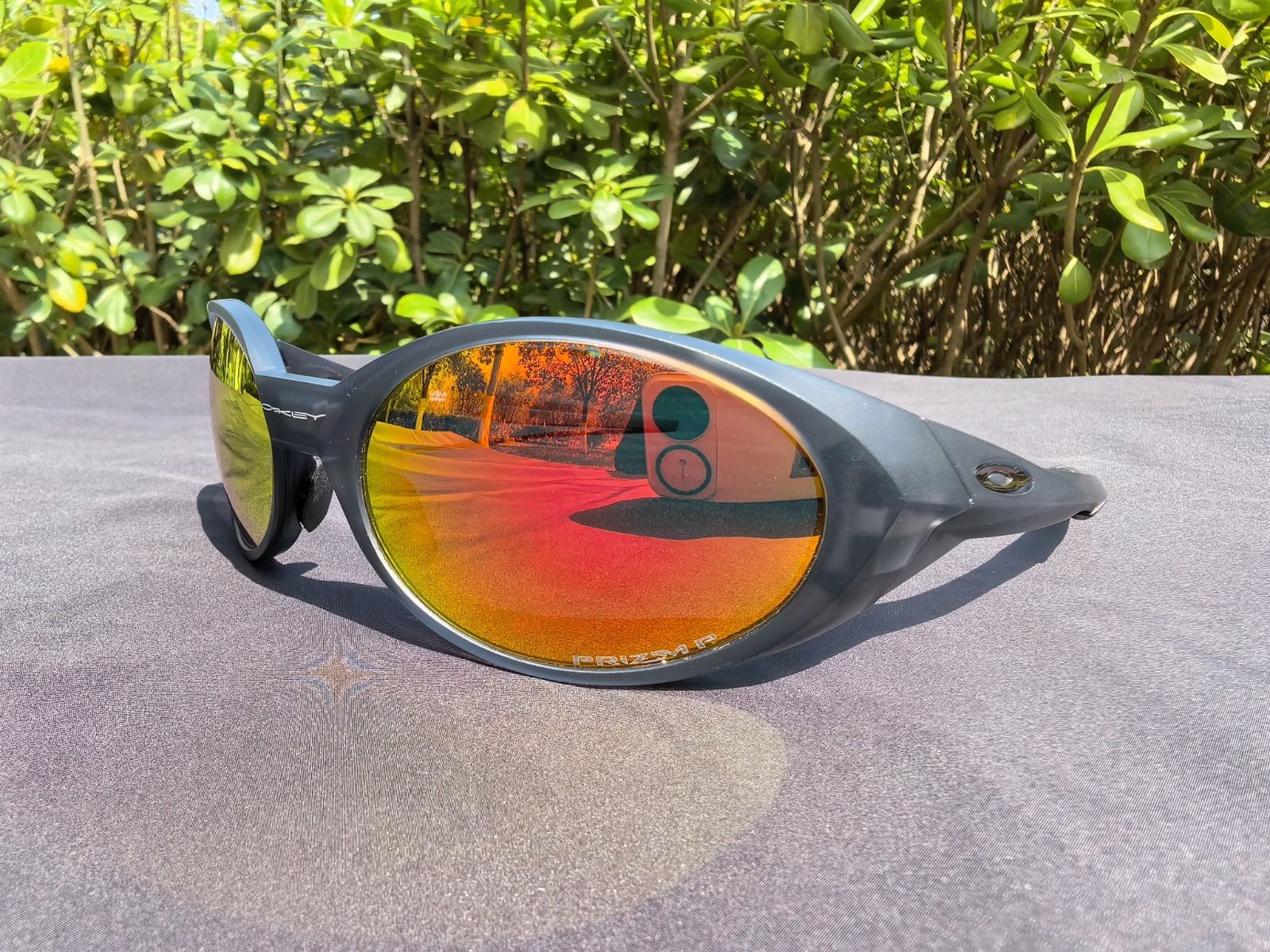 Oakley Eyejacket Redux Planet 9438-2658, Positive Red Iridium Lenses Sunglasses