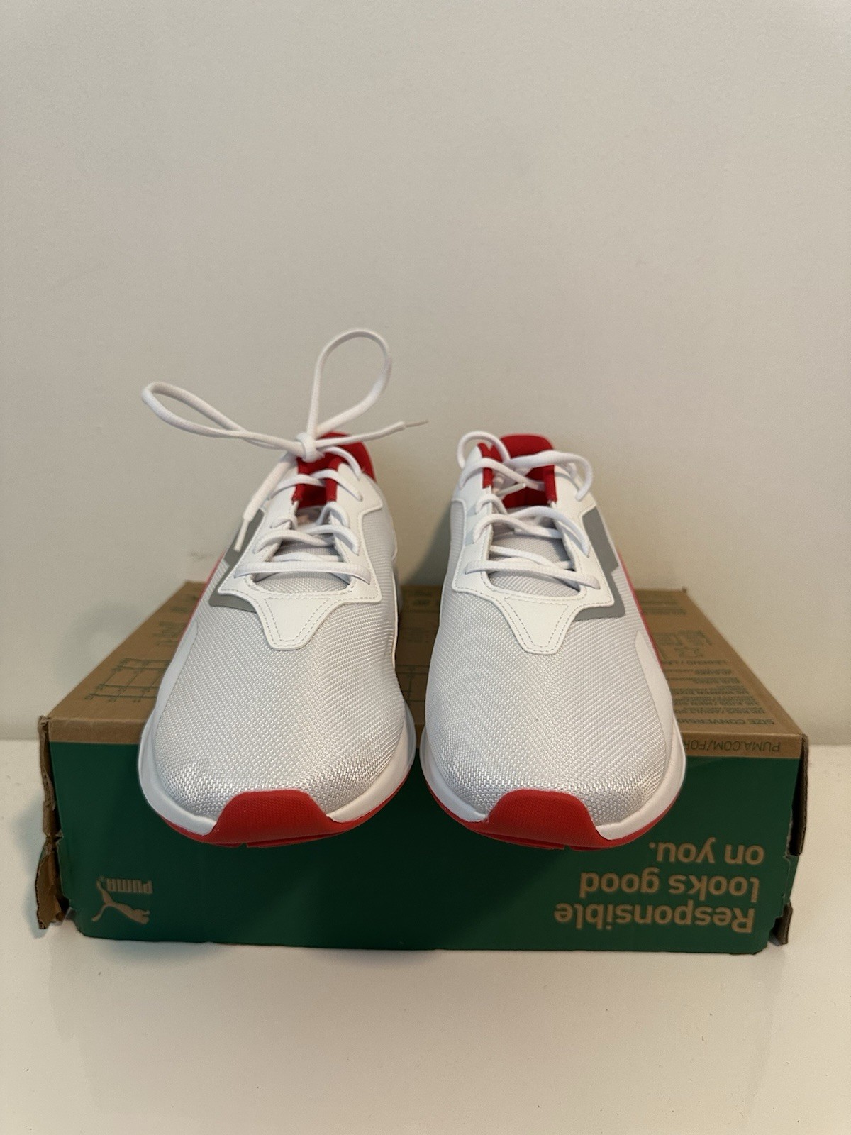 Size 13 Puma Scuderia Ferrari x Puma Tiburion White Rosso Corsa 307515 07
