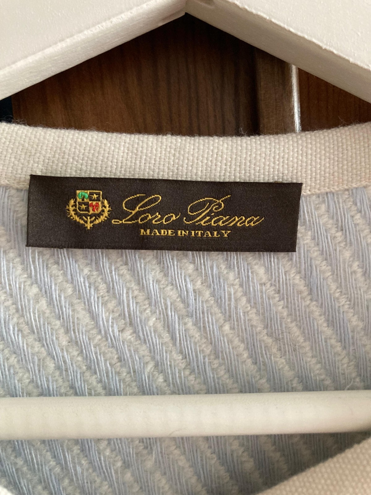 Loro Piana US/M – IT/44 Cream Wool Textured Knit Jacket Italy New